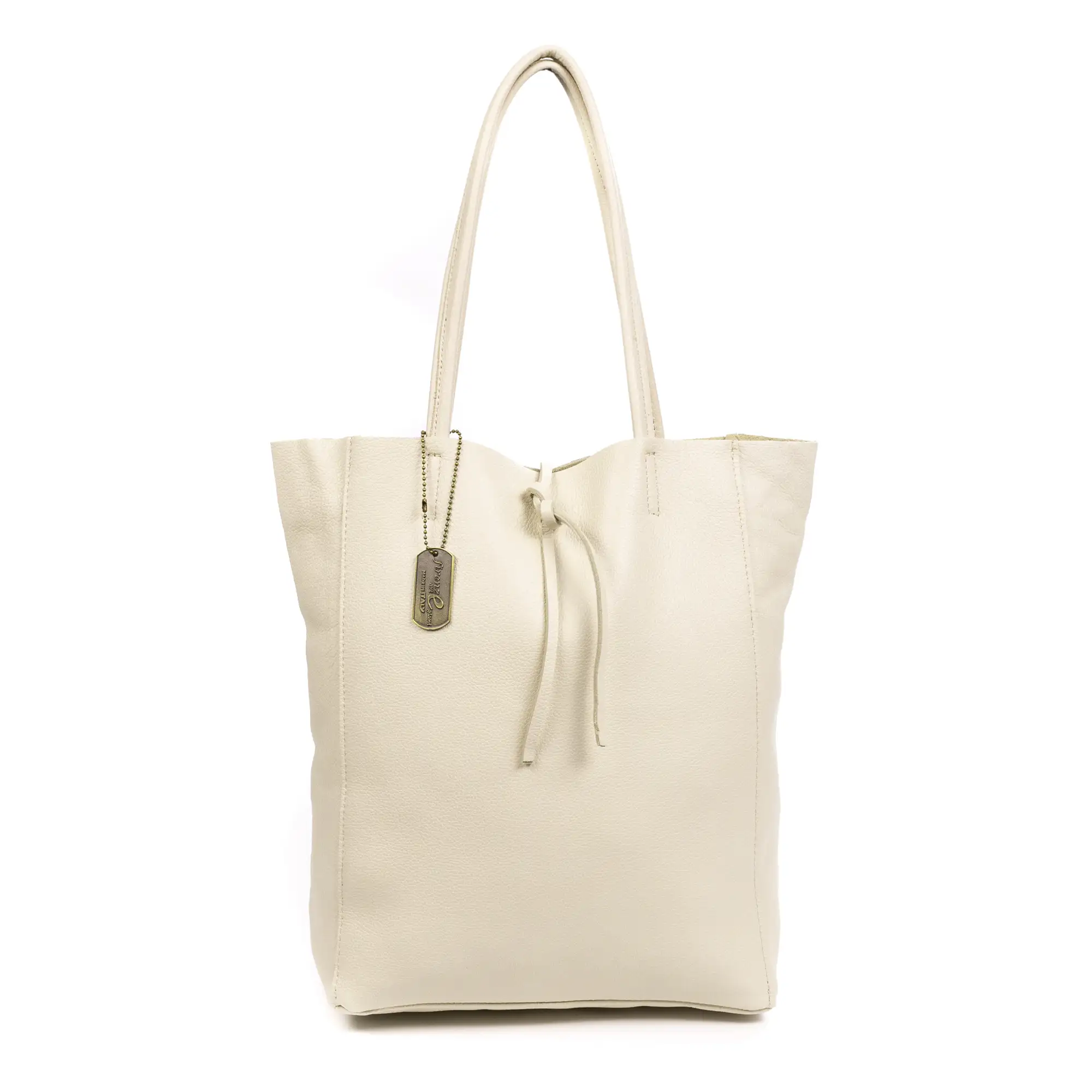Sefora Bolso Shopper Mujer. Piel auténtica Dollaro.