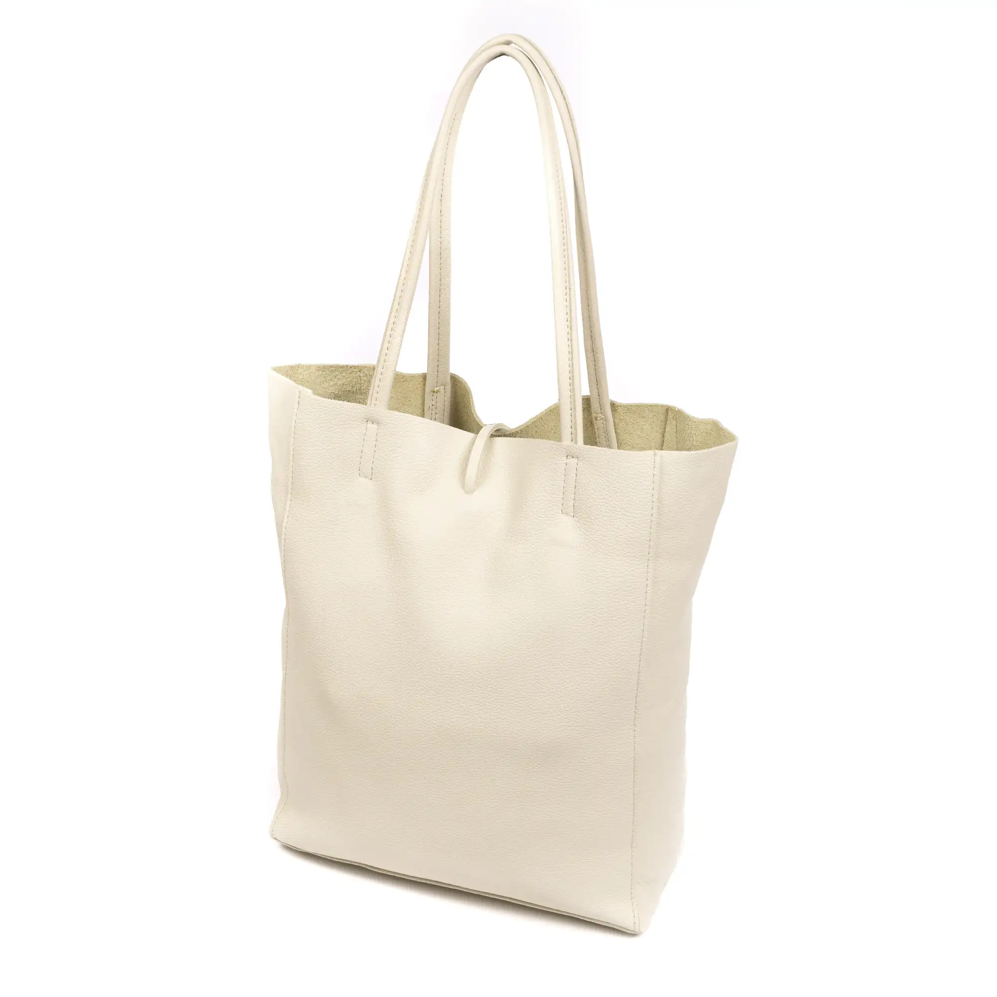 Sefora Bolso Shopper Mujer. Piel auténtica Dollaro.
