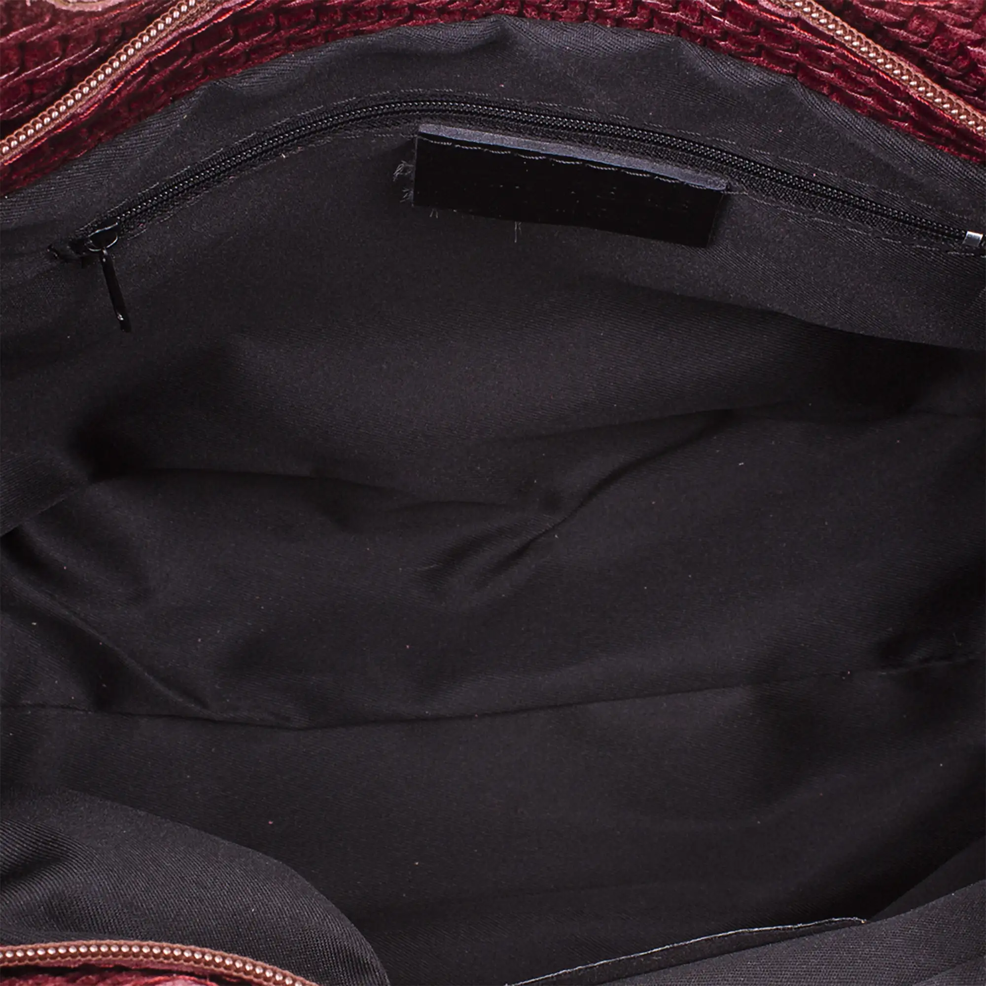 Arezzo Bolso tote Mujer.Piel auténtica Gamuza Grabado Entrelazado 