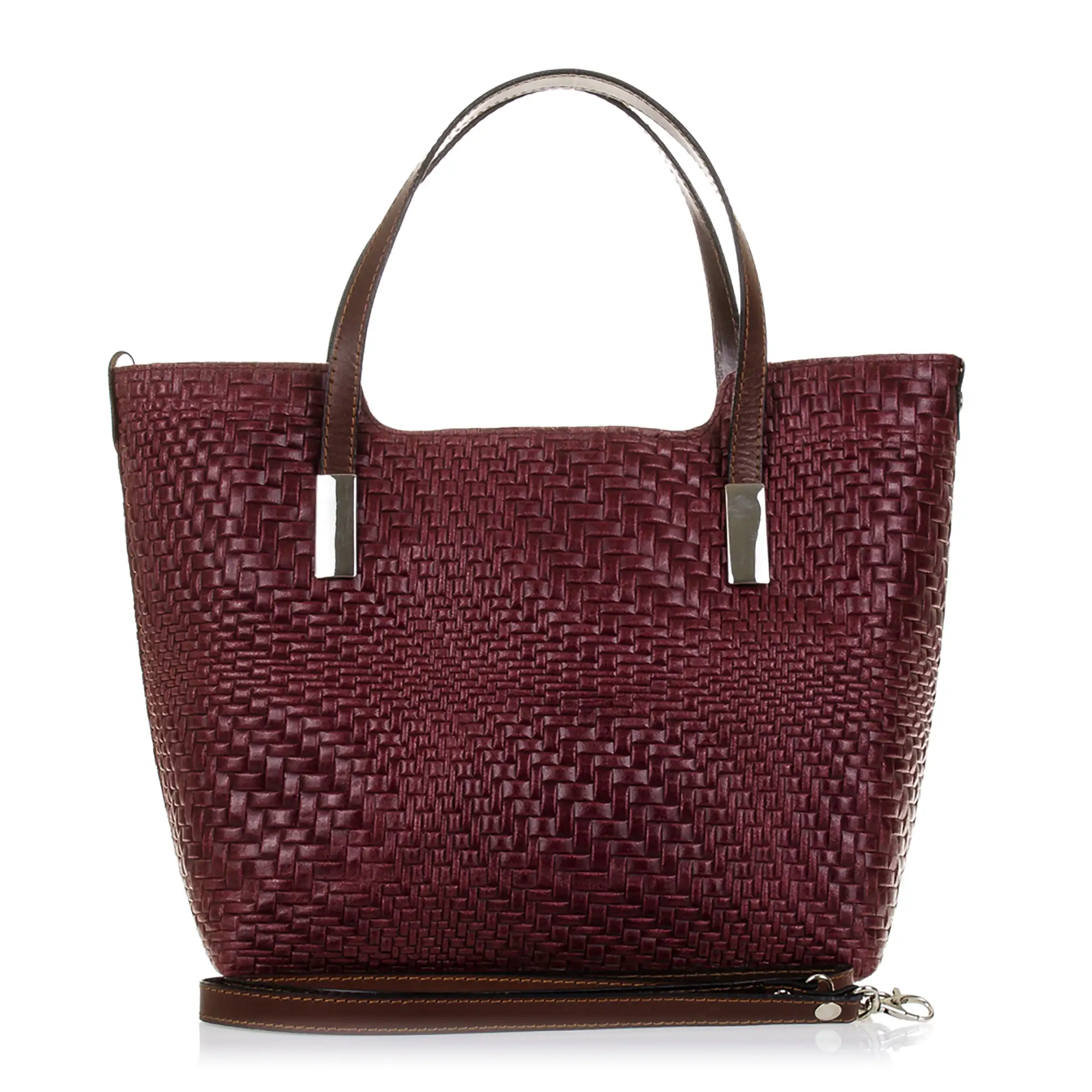 Filippa Bolso tote Mujer.Piel auténtica Gamuza Grabado Entrelazado 