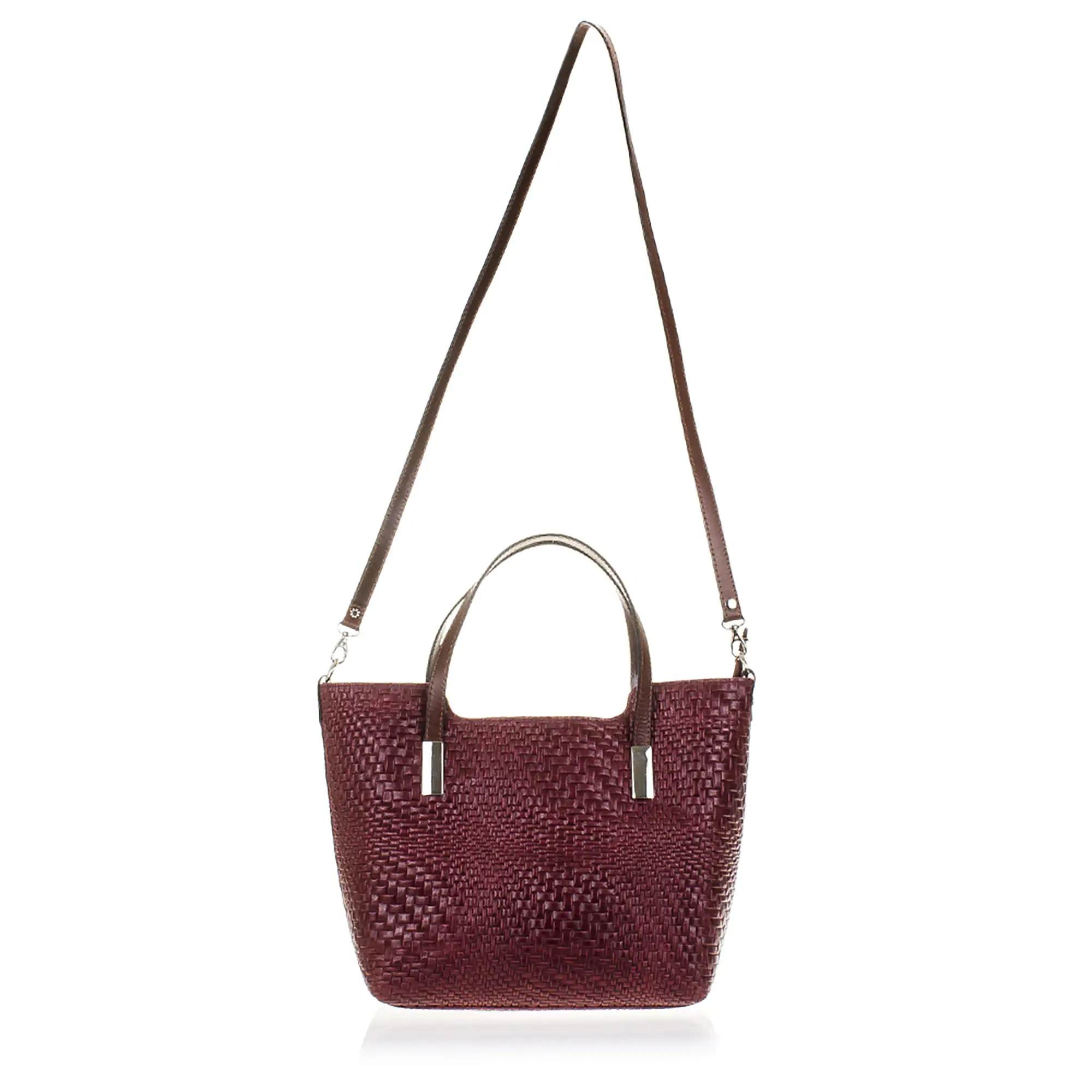 Filippa Bolso tote Mujer.Piel auténtica Gamuza Grabado Entrelazado 