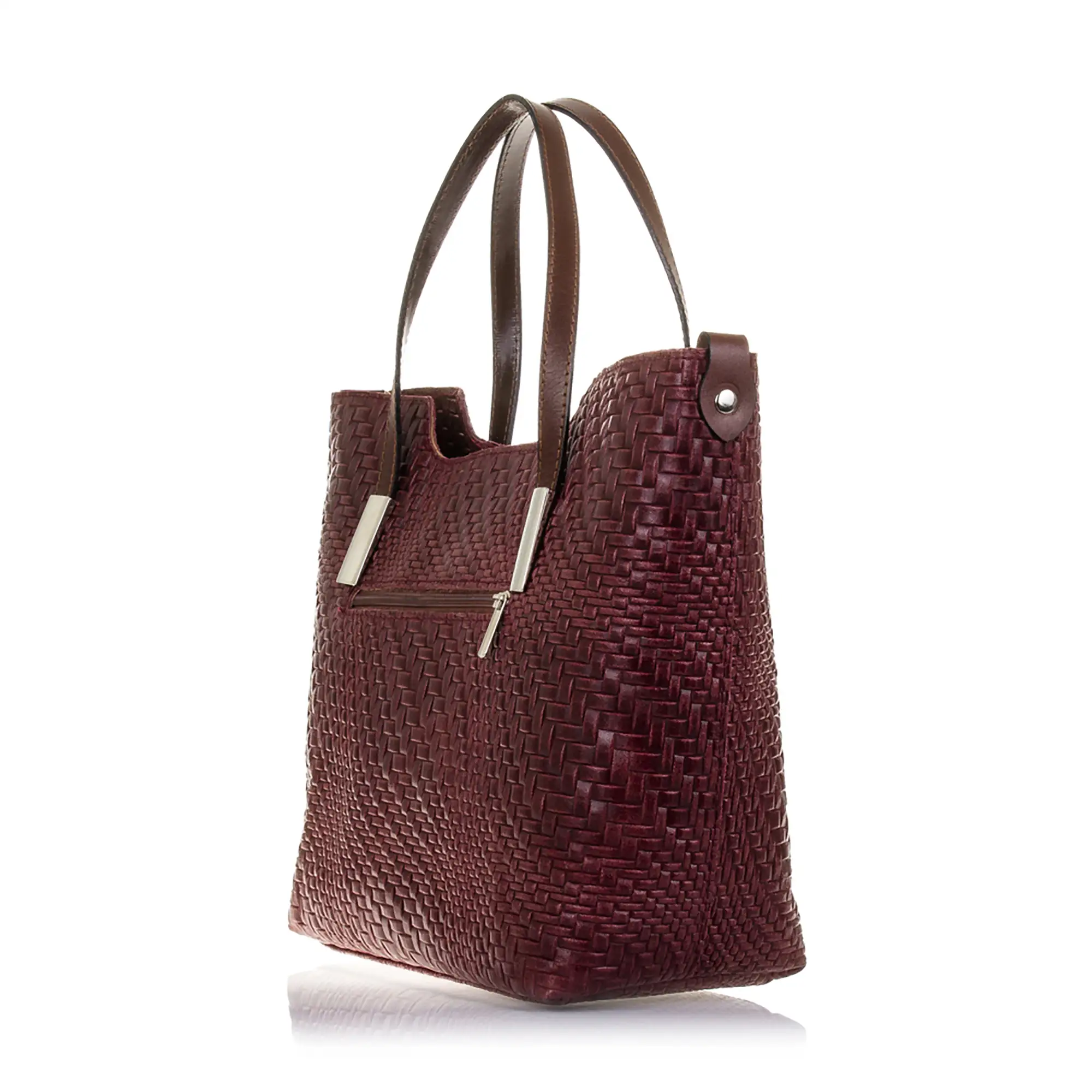 Filippa Bolso tote Mujer.Piel auténtica Gamuza Grabado Entrelazado 