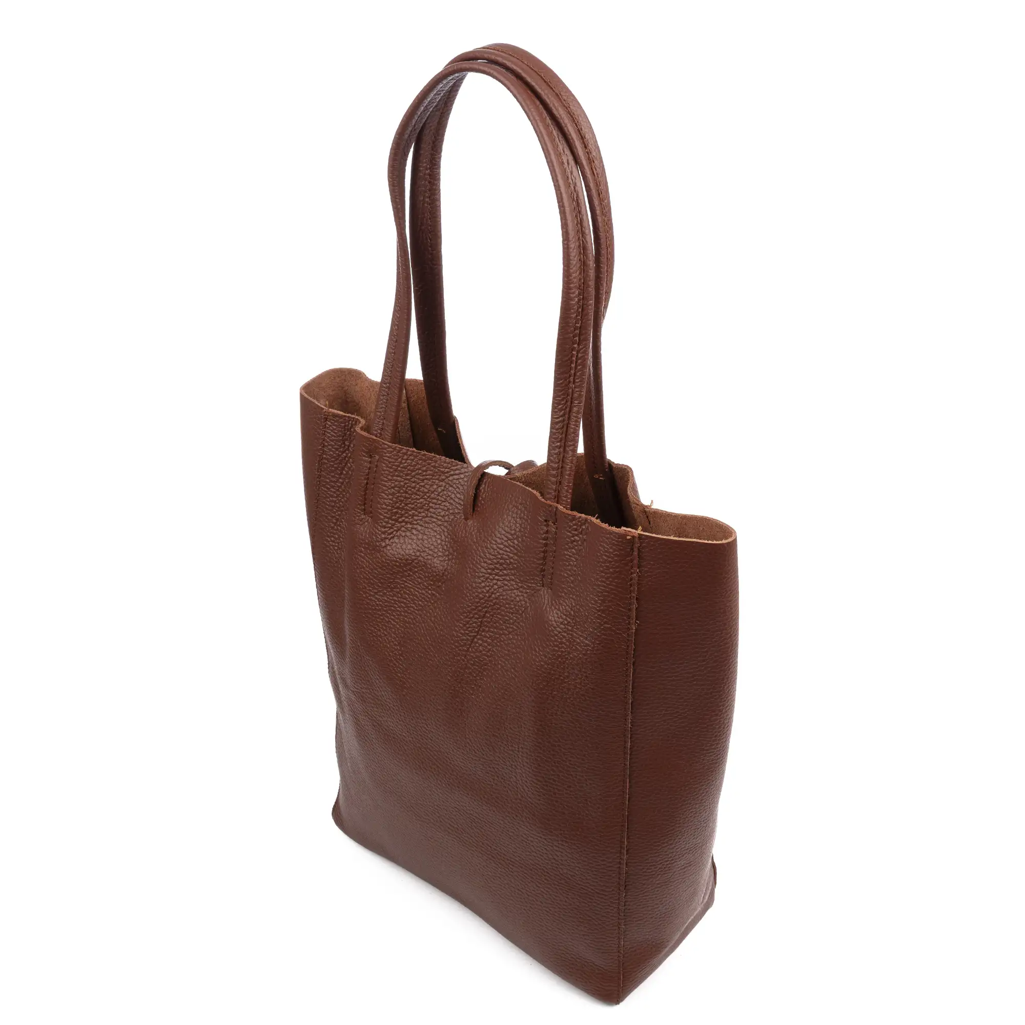 Sibari Bolso Shopper Mujer.Piel auténtica Dollaro  