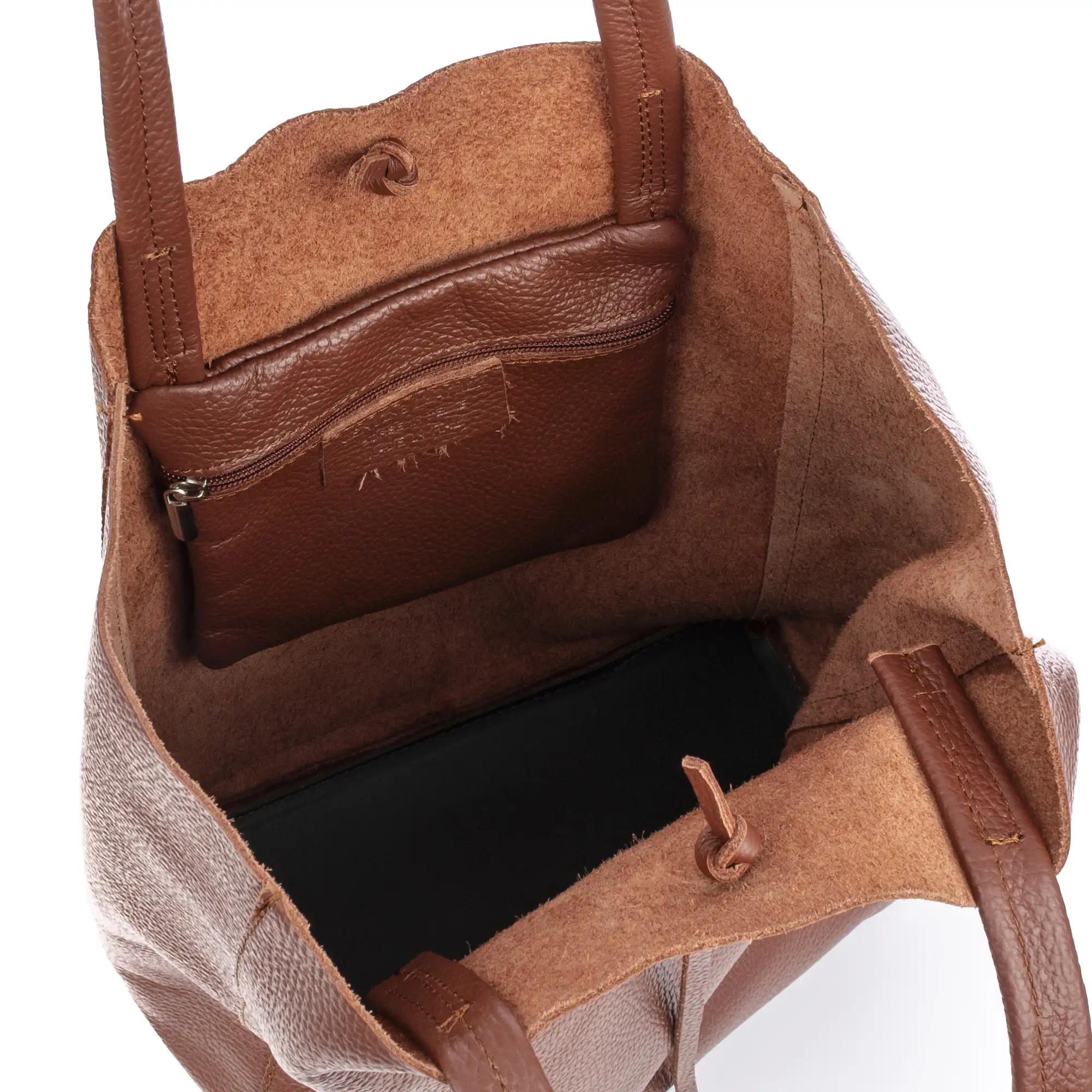 Sibari Bolso Shopper Mujer.Piel auténtica Dollaro  