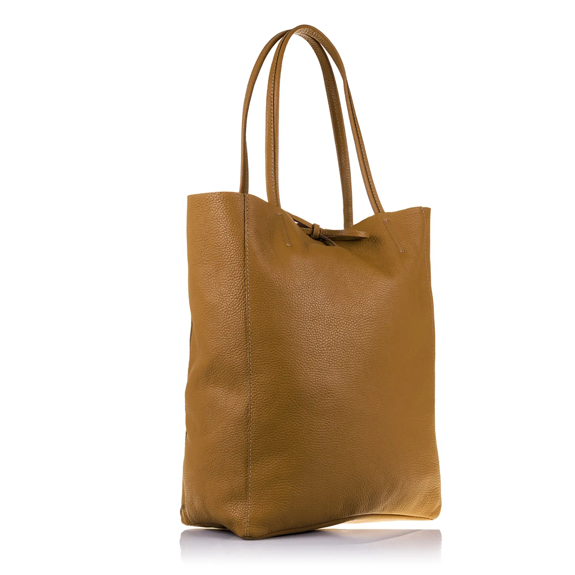 Sibari Bolso Shopper Mujer.Piel auténtica Dollaro  
