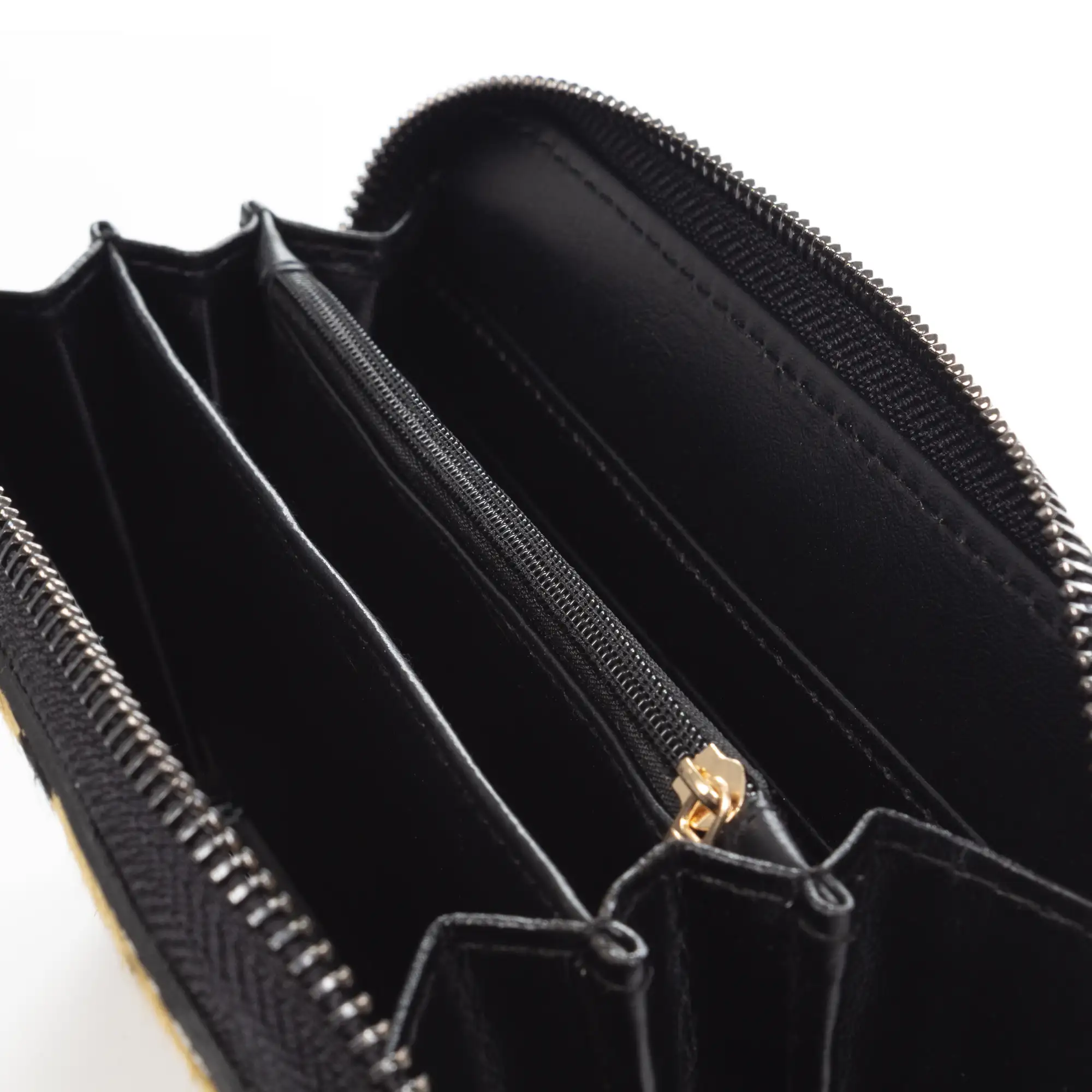 Stella cartera mujer. Piel auténtica Cavallino Leopardo pq.