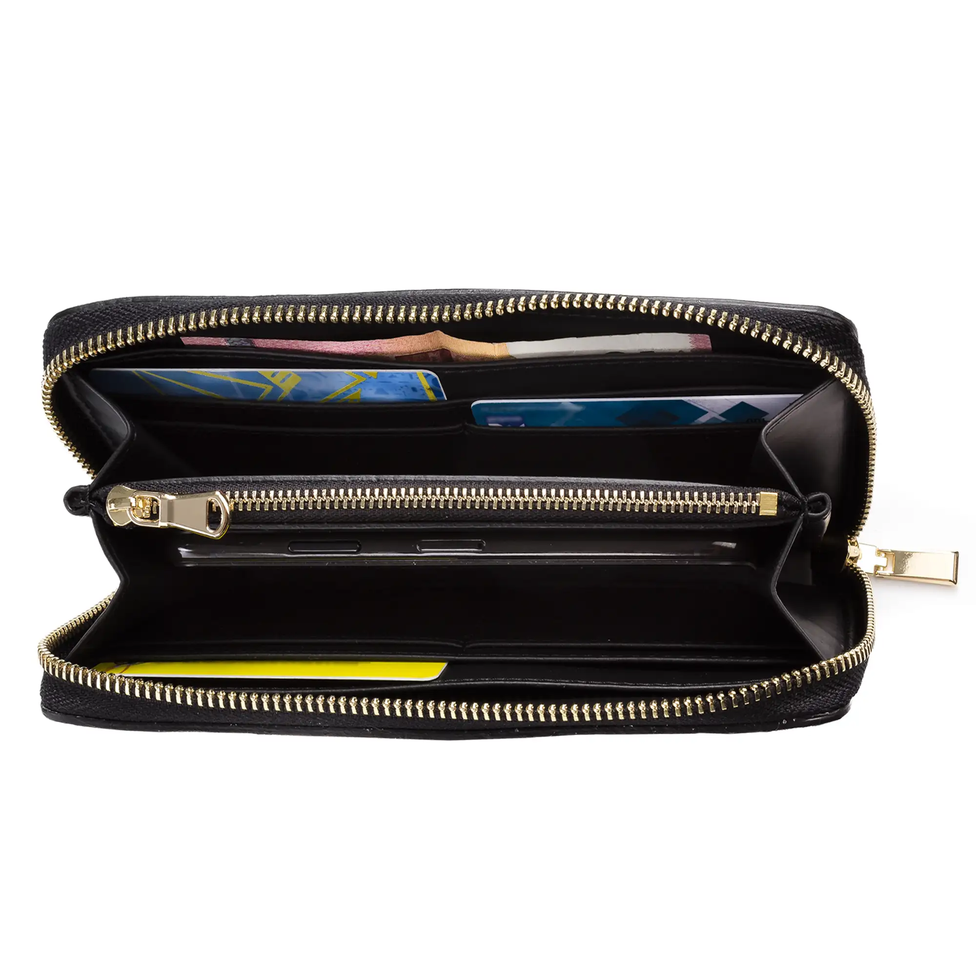 Stella Cartera Mujer Mujer. Piel auténtica Cavallino Tigre