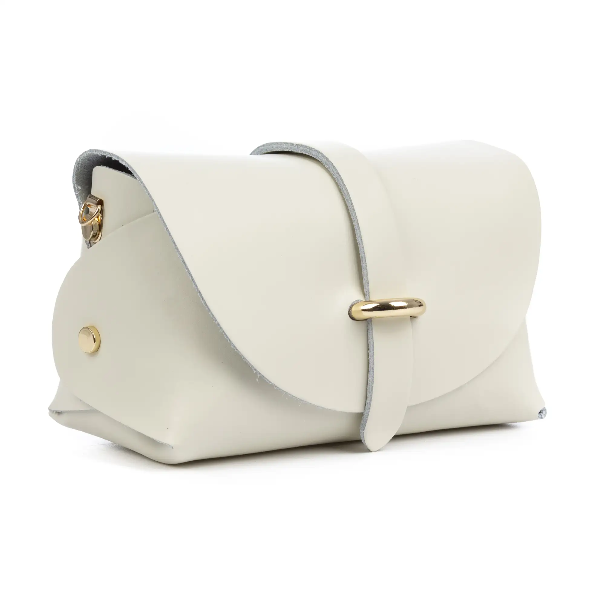 Aurora Bolso bandolera Mujer. Piel auténtica Ruga