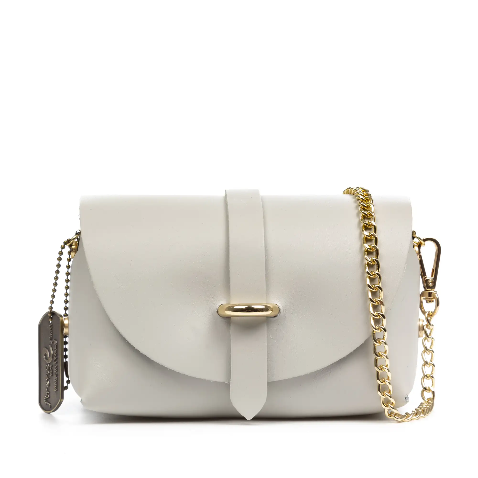 Aurora Bolso bandolera Mujer. Piel auténtica Ruga