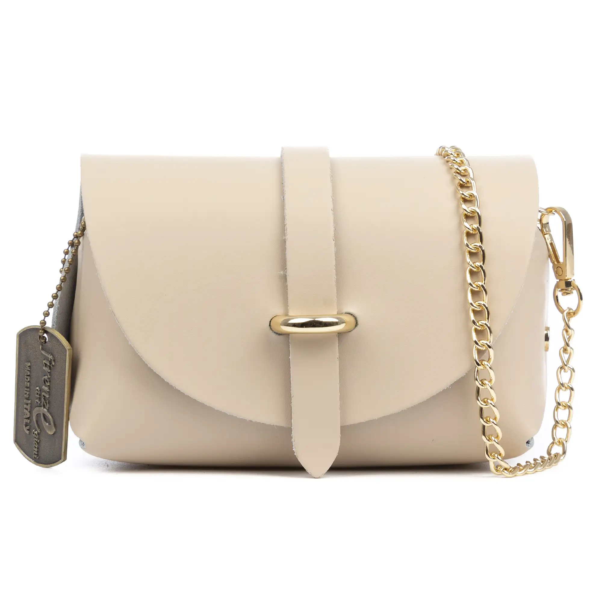 Aurora Bolso bandolera Mujer. Piel auténtica Ruga