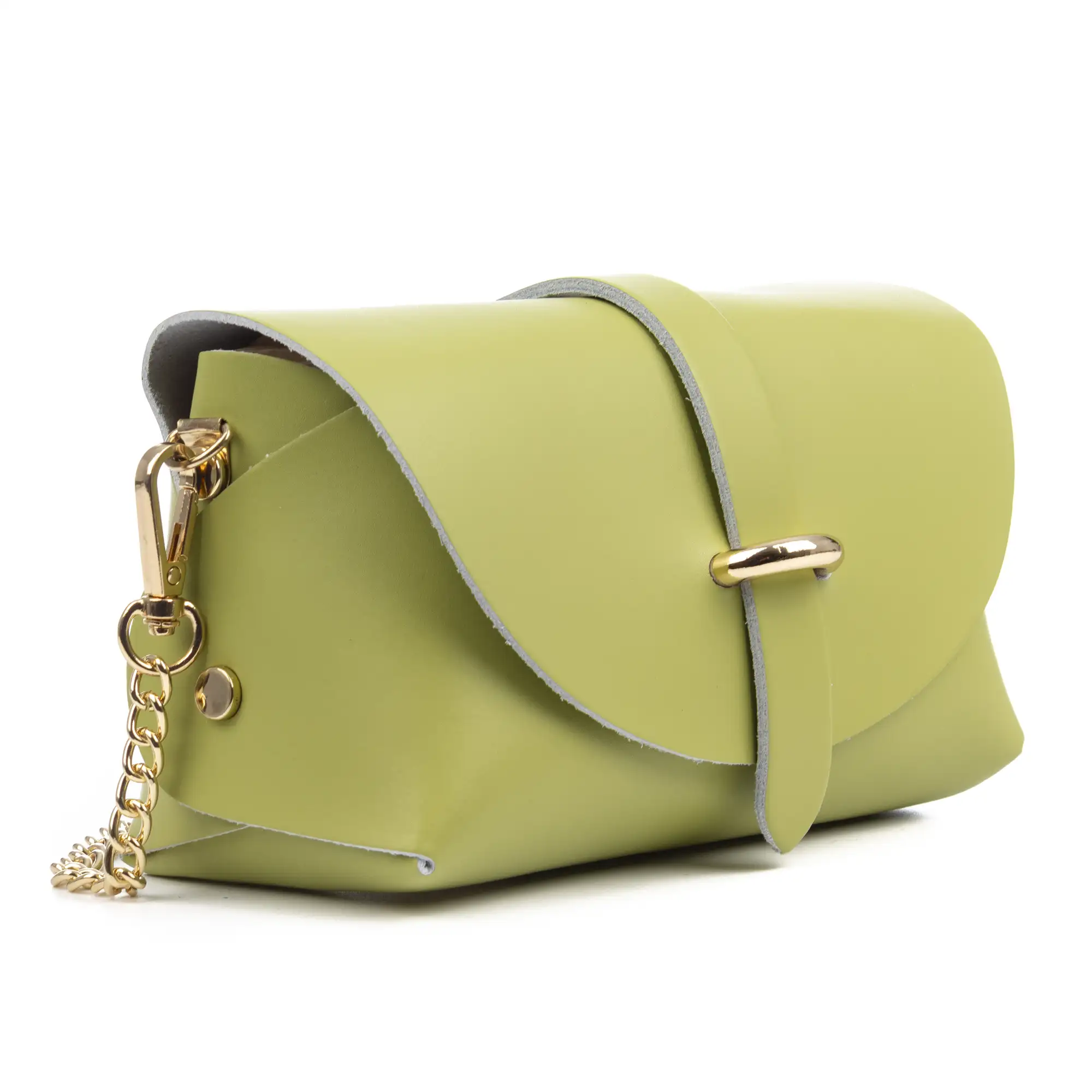 Aurora Bolso bandolera Mujer. Piel auténtica Ruga
