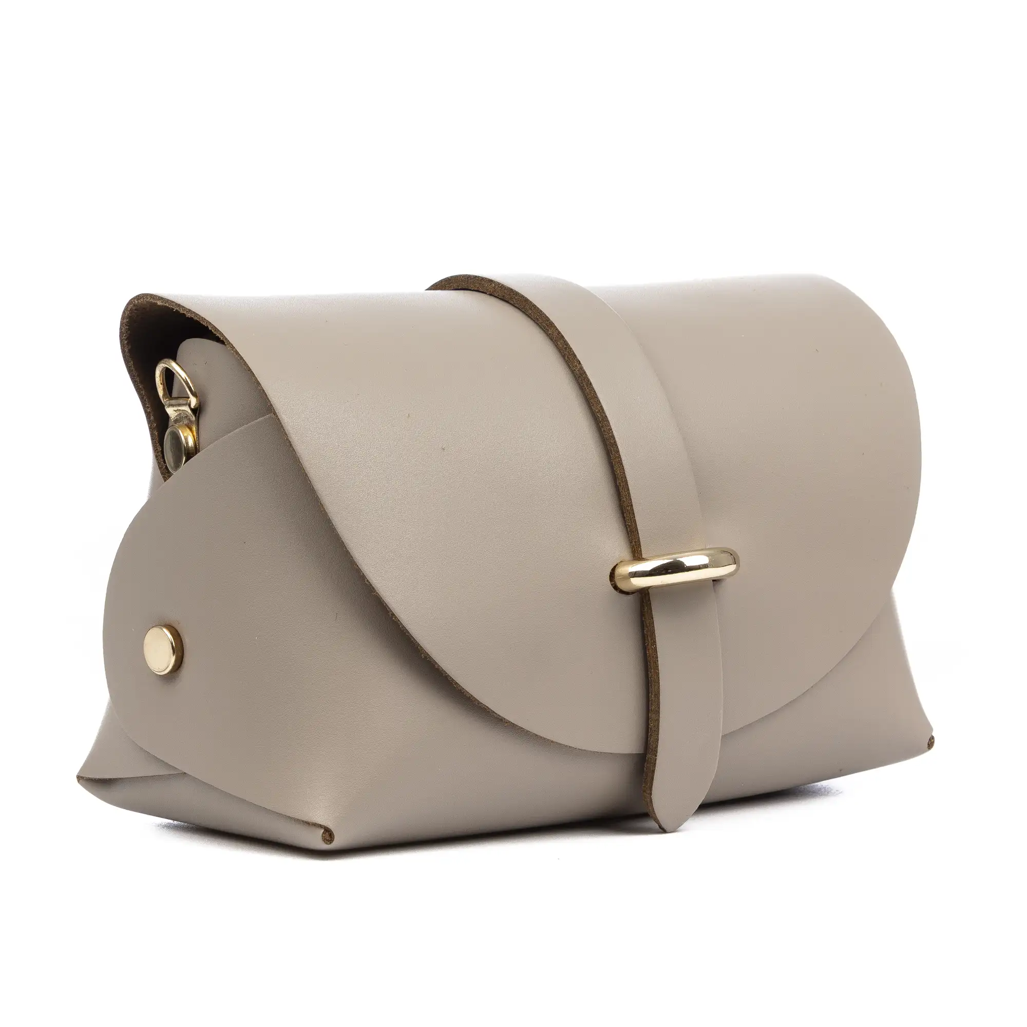 Aurora Bolso bandolera Mujer. Piel auténtica Ruga