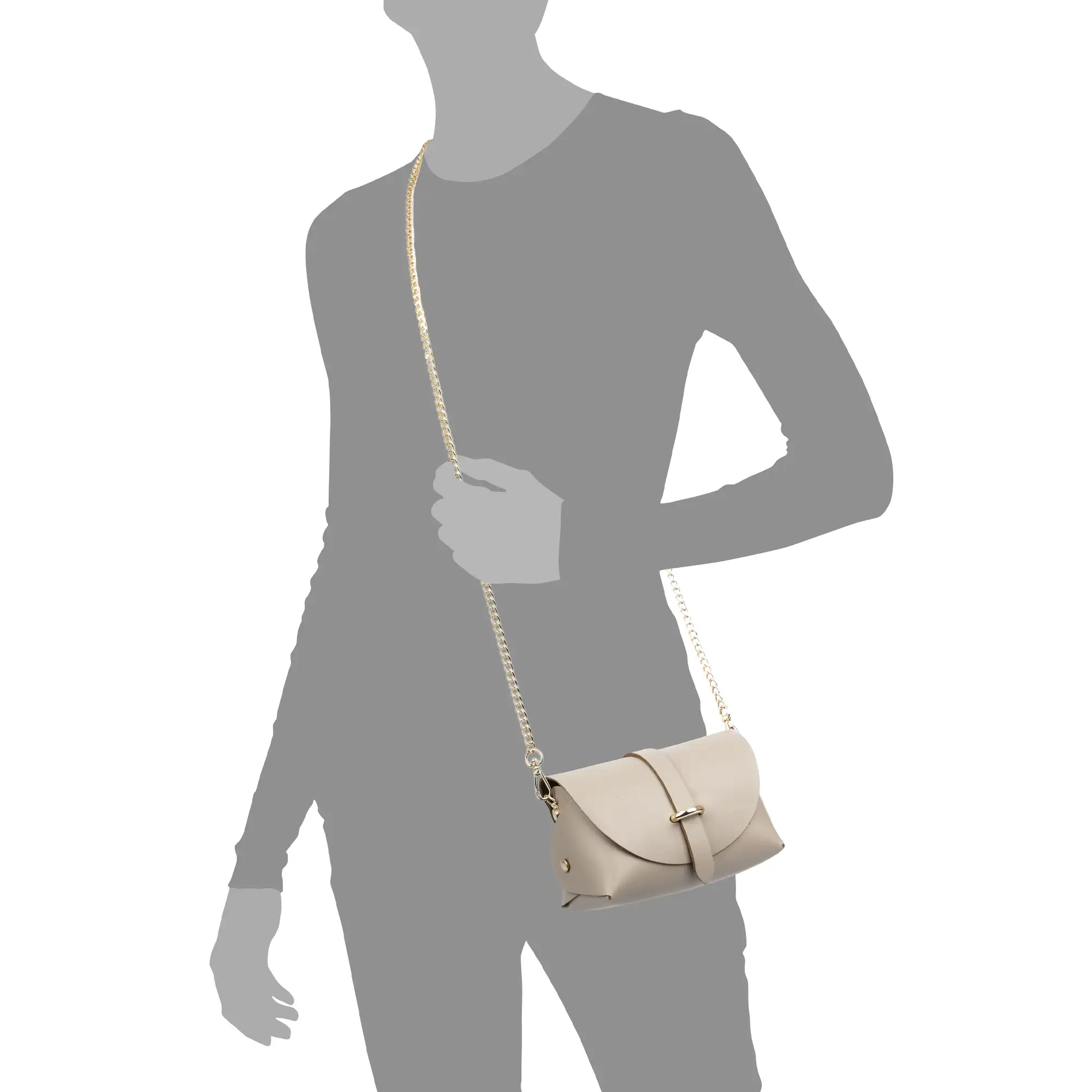 Aurora Bolso bandolera Mujer. Piel auténtica Ruga