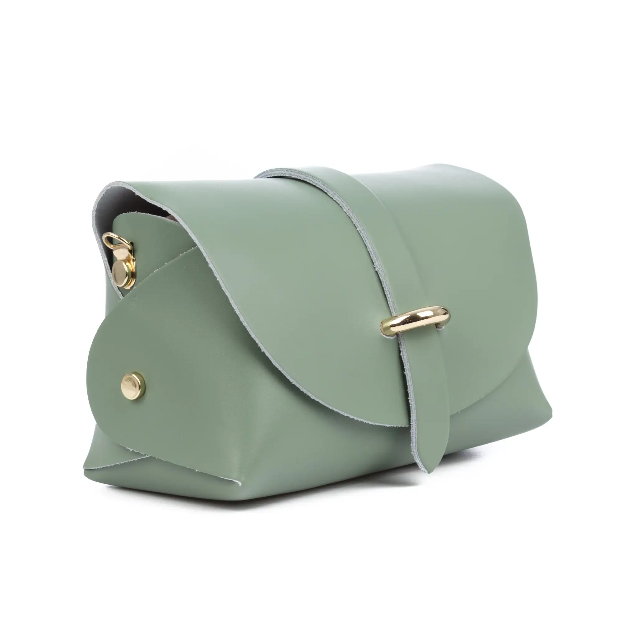 Aurora Bolso bandolera Mujer. Piel auténtica Ruga