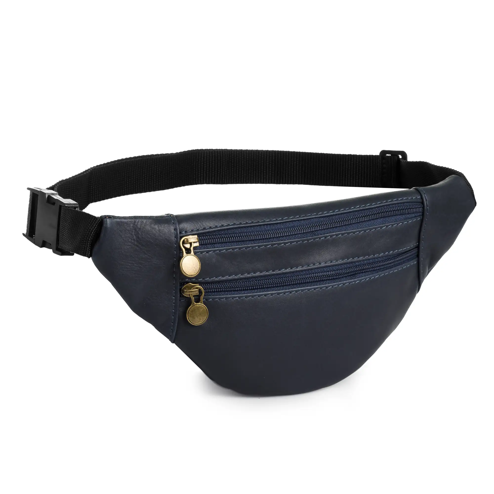 Clara Riñonera de moda Unisex.Piel auténtica Sauvage