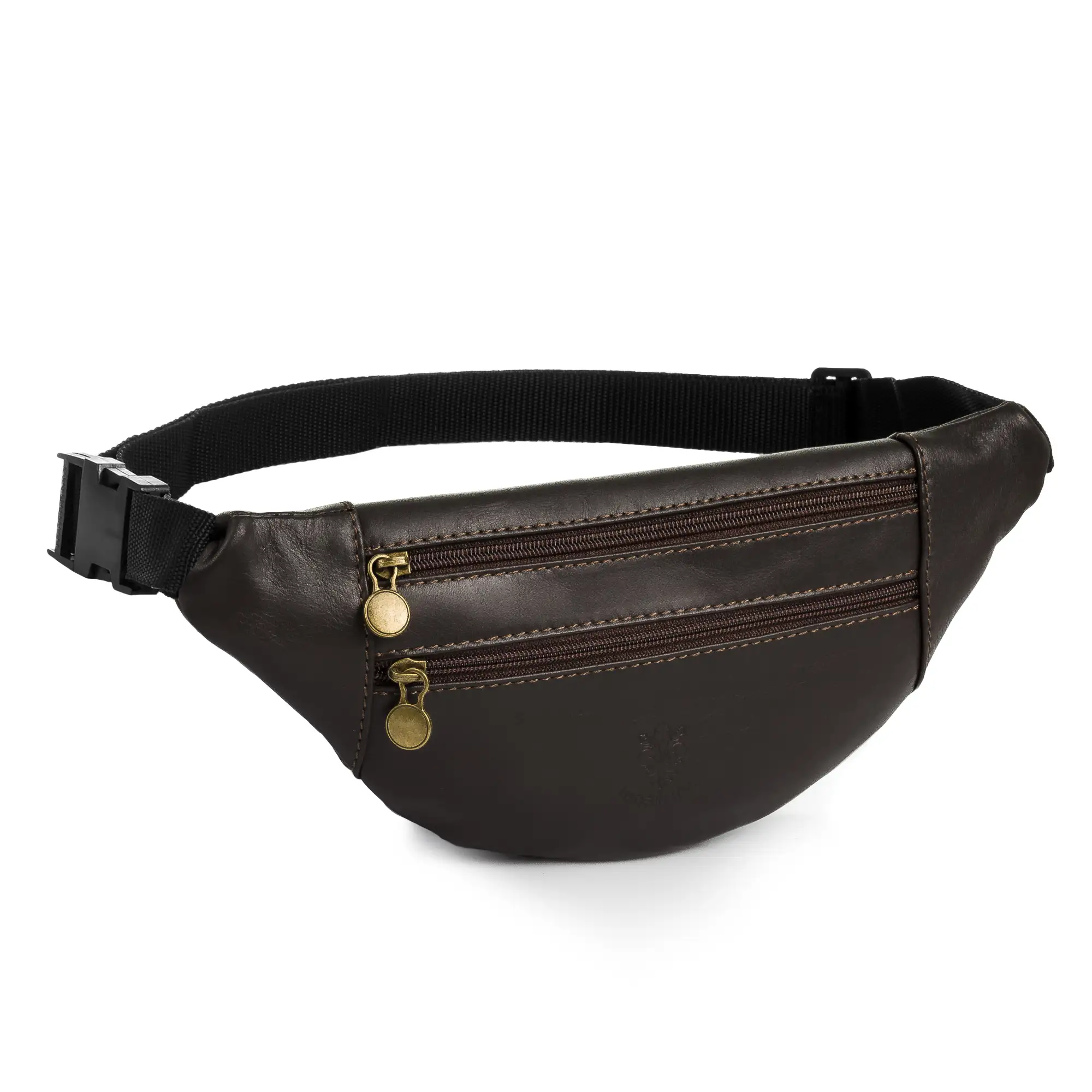 Clara Riñonera de moda Unisex.Piel auténtica Sauvage
