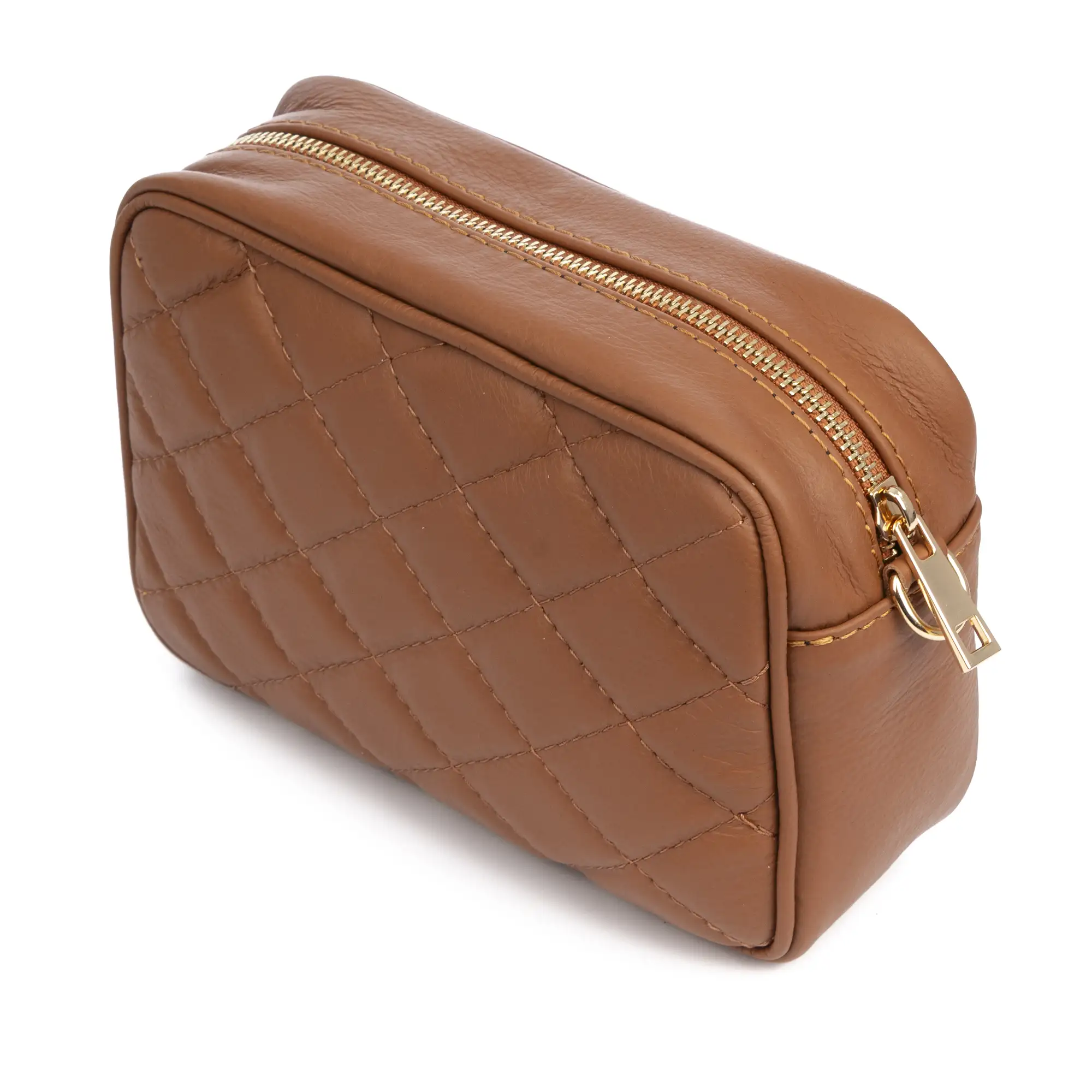 Cleopatra Bolso bandolera Mujer. Piel auténtica Piel Acolchada.