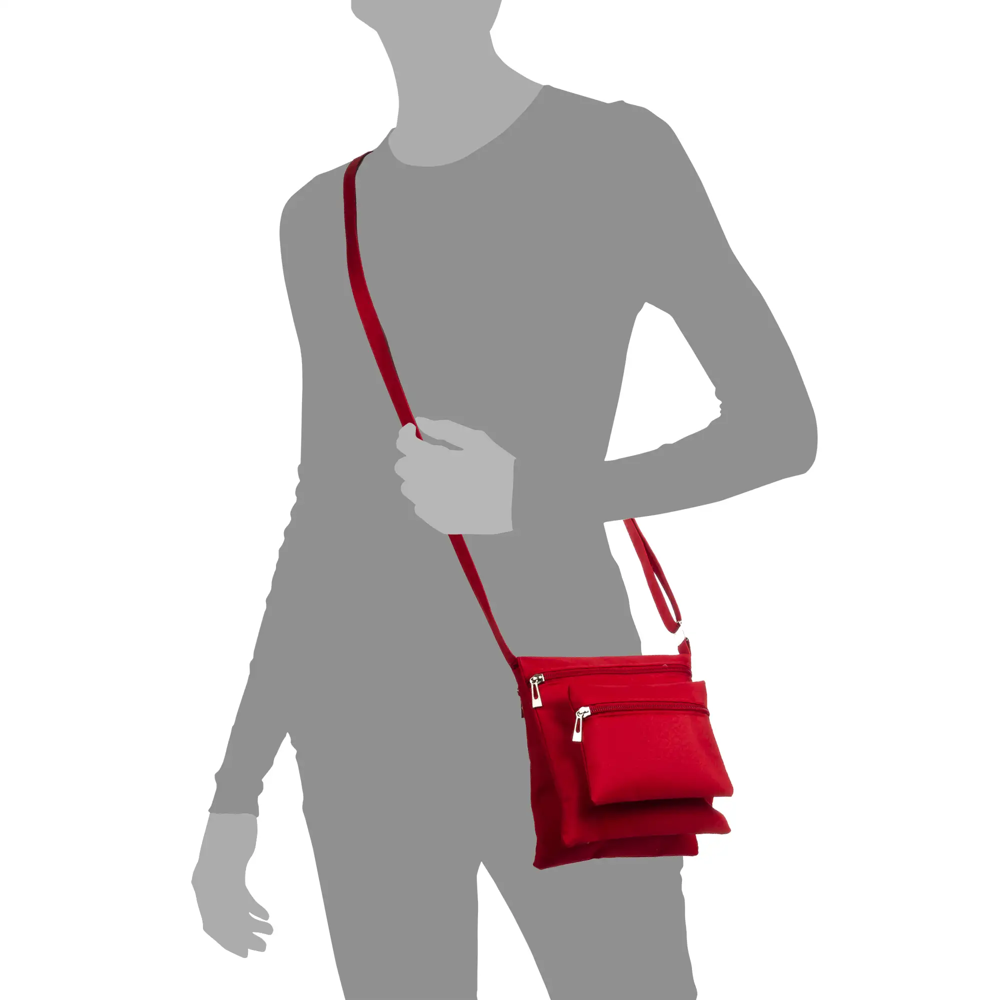 Teudosia Bolso bandolera Mujer.Tejido Poliester  
