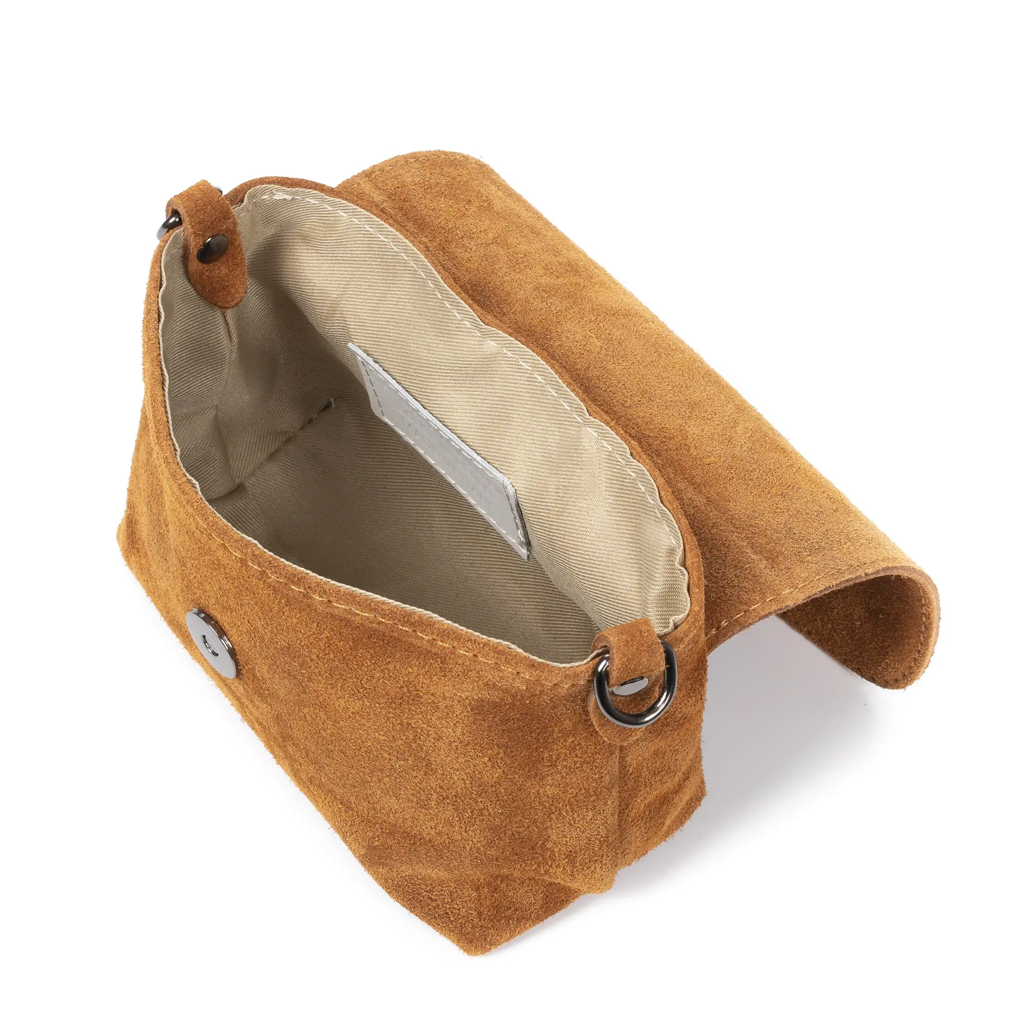 Albertina Bolso bandolera Mujer.Piel auténtica Dollaro.
