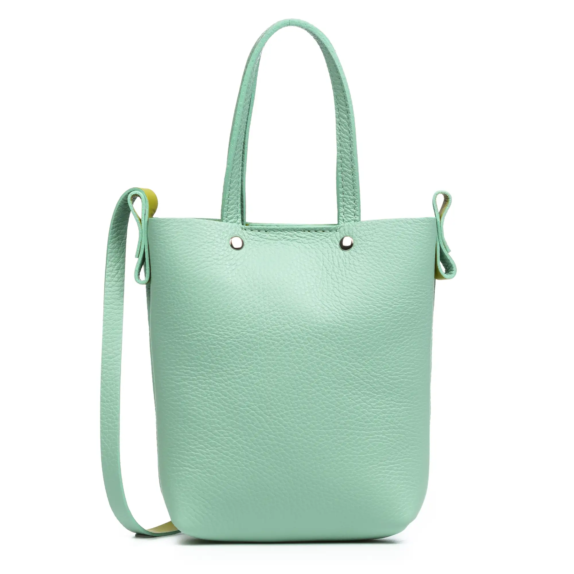 Italia Bolso bandolera Mujer. Piel auténtica Dollaro.