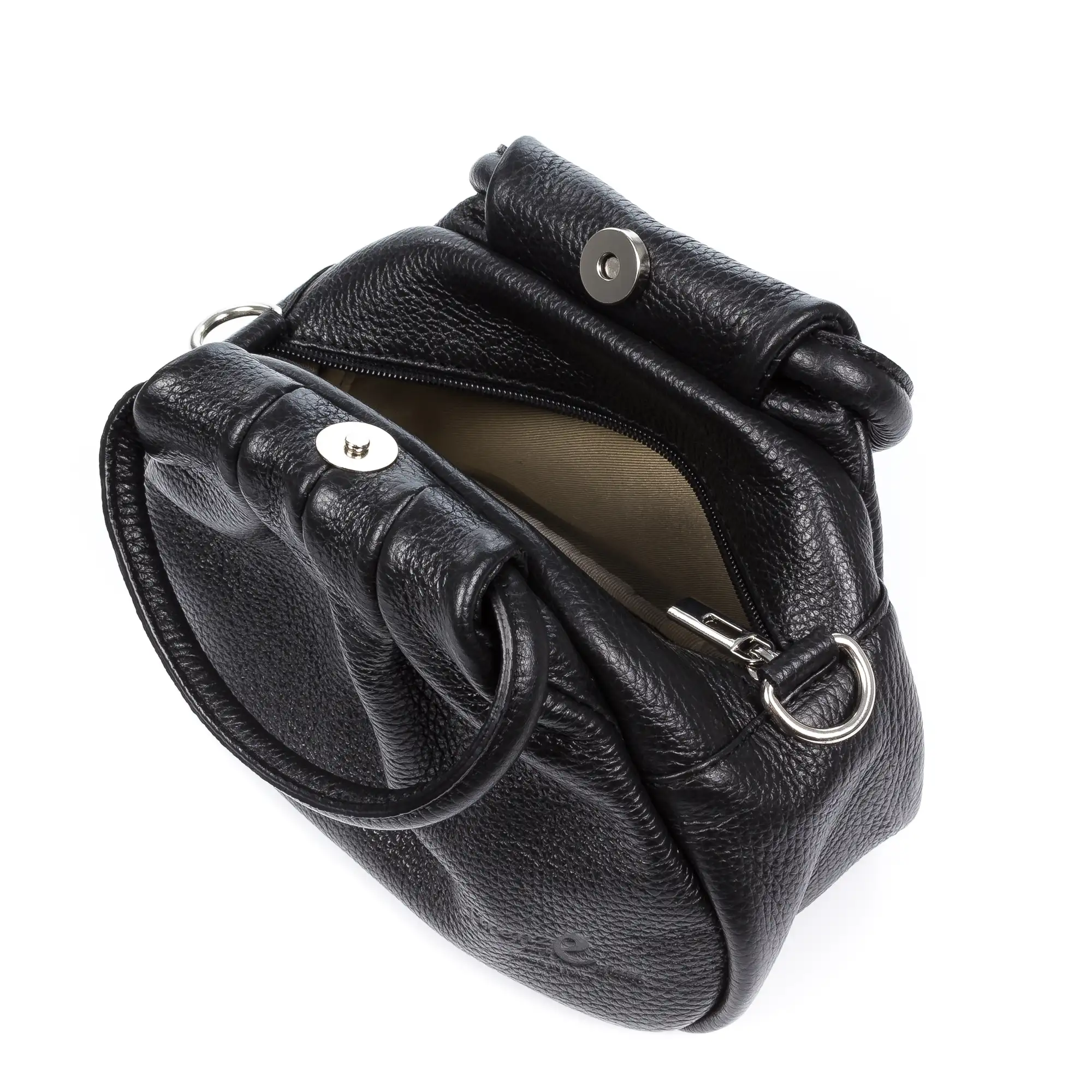  Livigno Bolso de mano Mujer.Piel auténtica Dollaro  