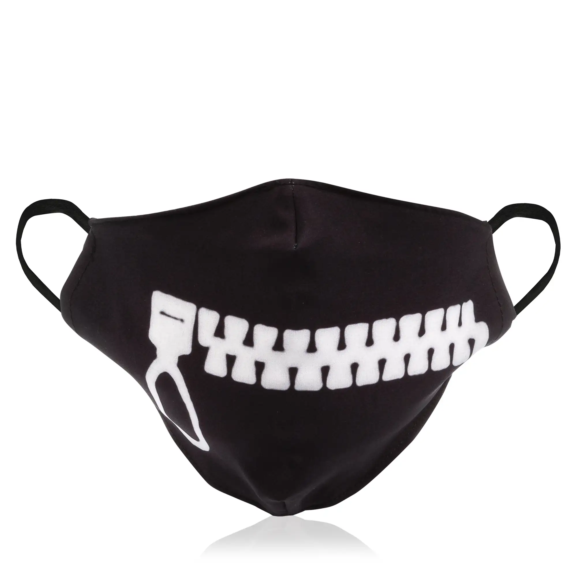 Mascarilla moda adulto algodón estampado ZIPPER. Filtro no incluido.