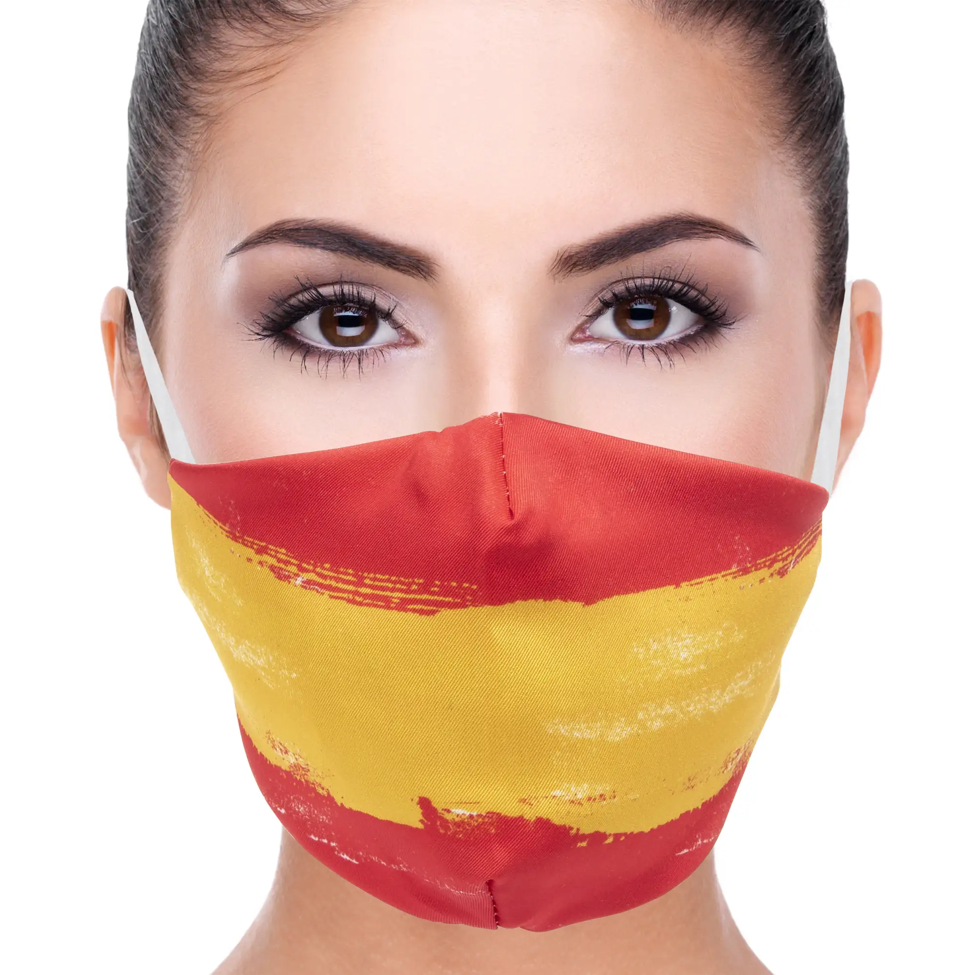 Mascarilla moda adulto algodón estampado España. Filtro no incluido