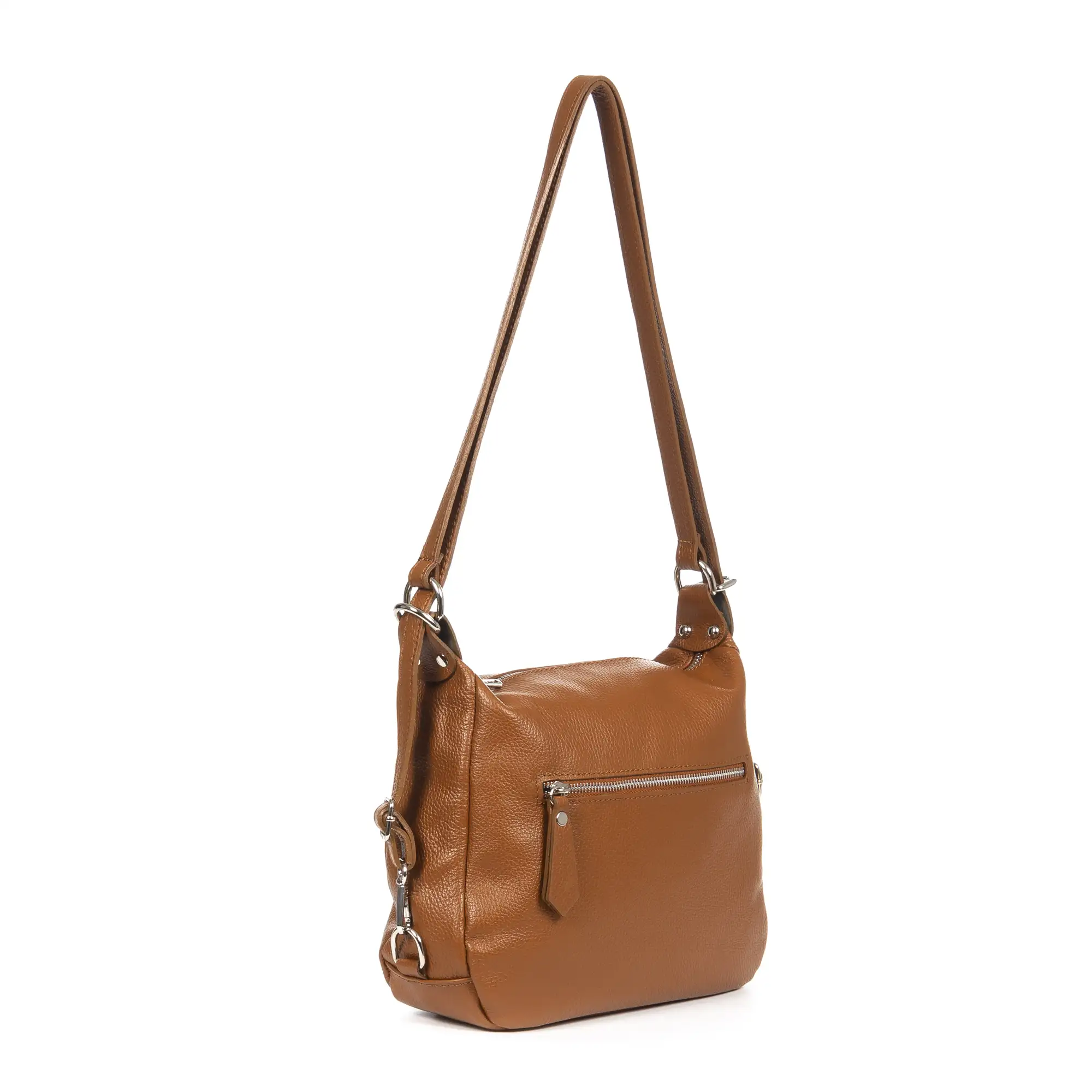 Abruzzi Bolso de hombro Mujer.Piel auténtica Dollaro