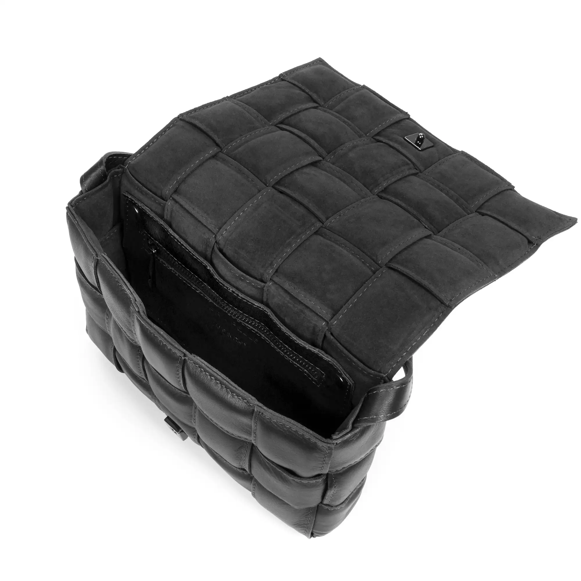 Aglientu Bolso Bandolera Mujer. Piel auténtica Sauvage Acolchado.