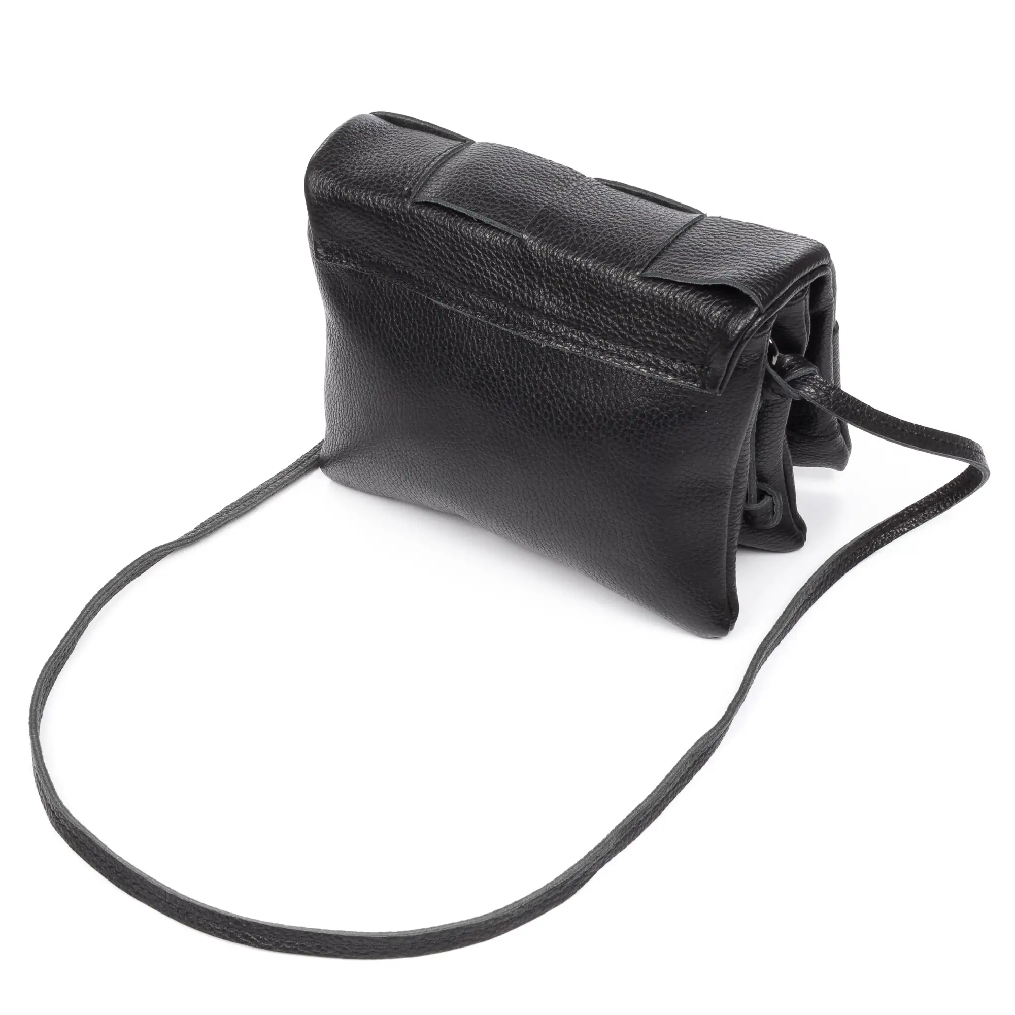 Agordo bolso bandolera mujer. Piel auténtica Dollaro.