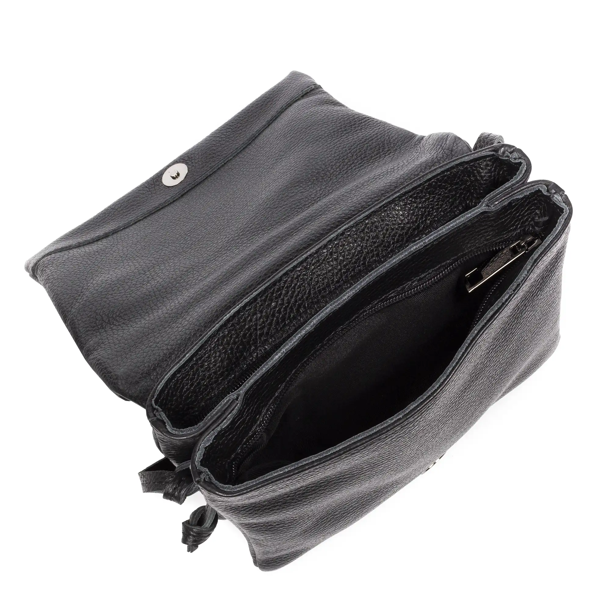 Agordo bolso bandolera mujer. Piel auténtica Dollaro.