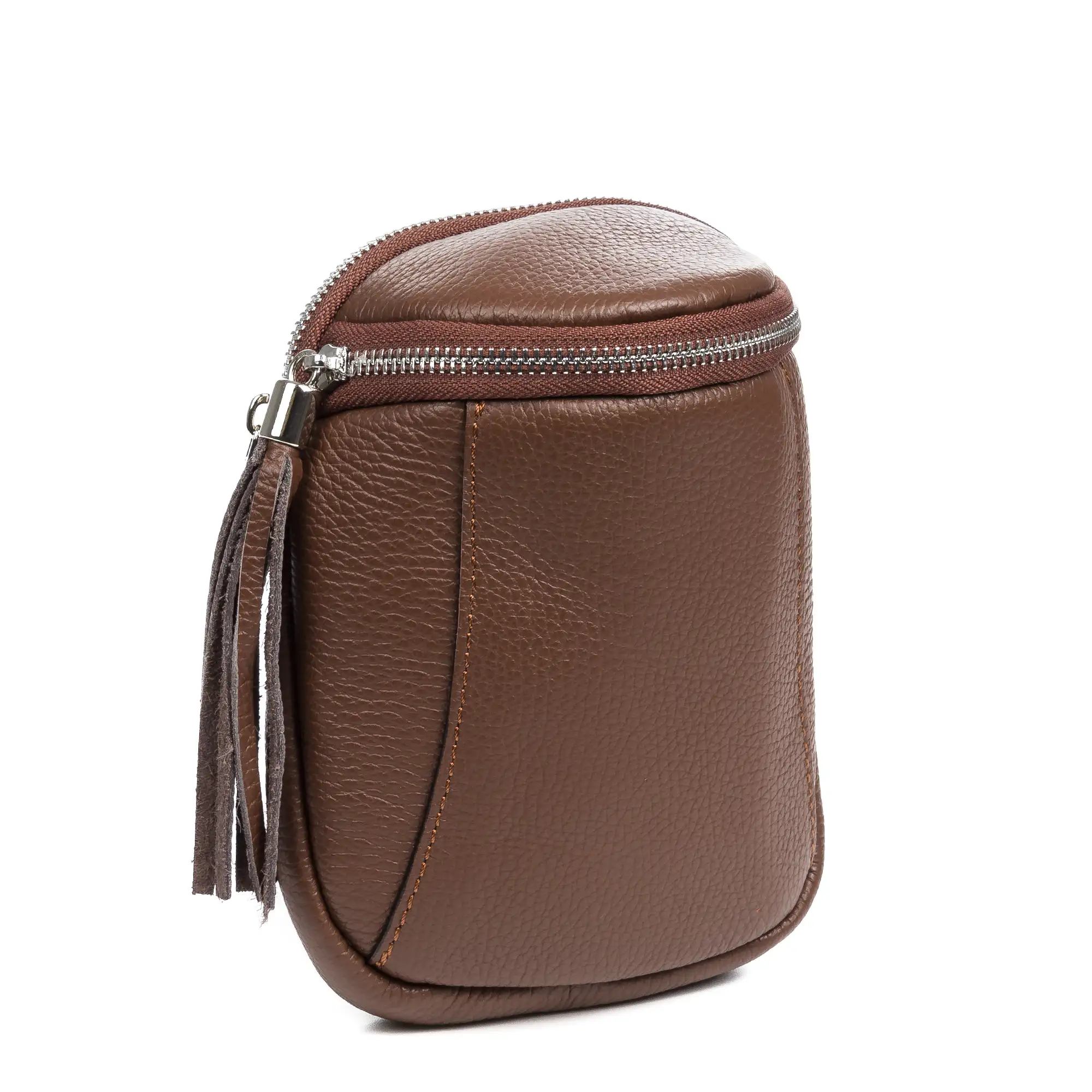 Agugliano bolso bandolera mujer. Piel auténtica Dollaro.