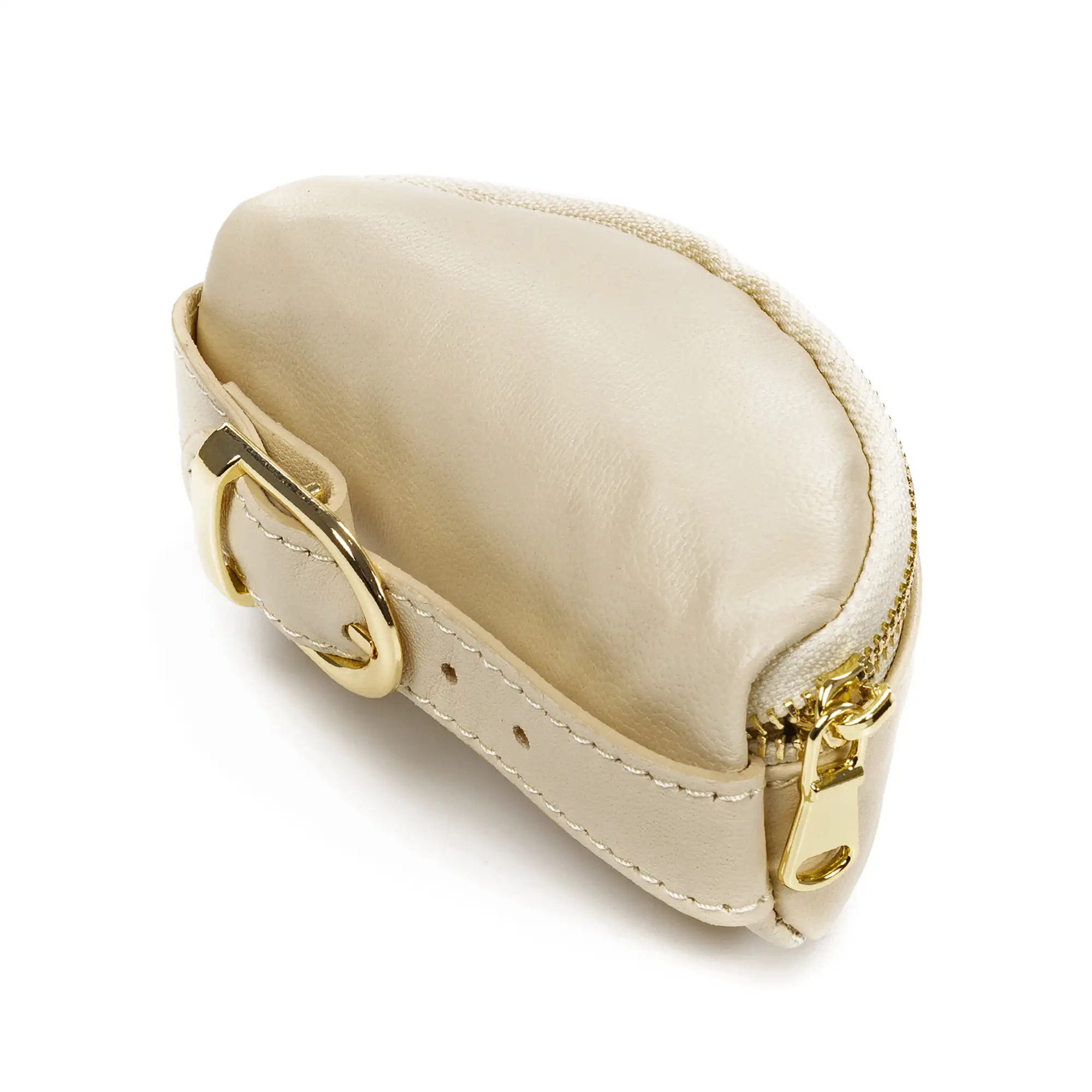 Albera bolso monedero muñequera. Piel auténtica acabado Sauvage.