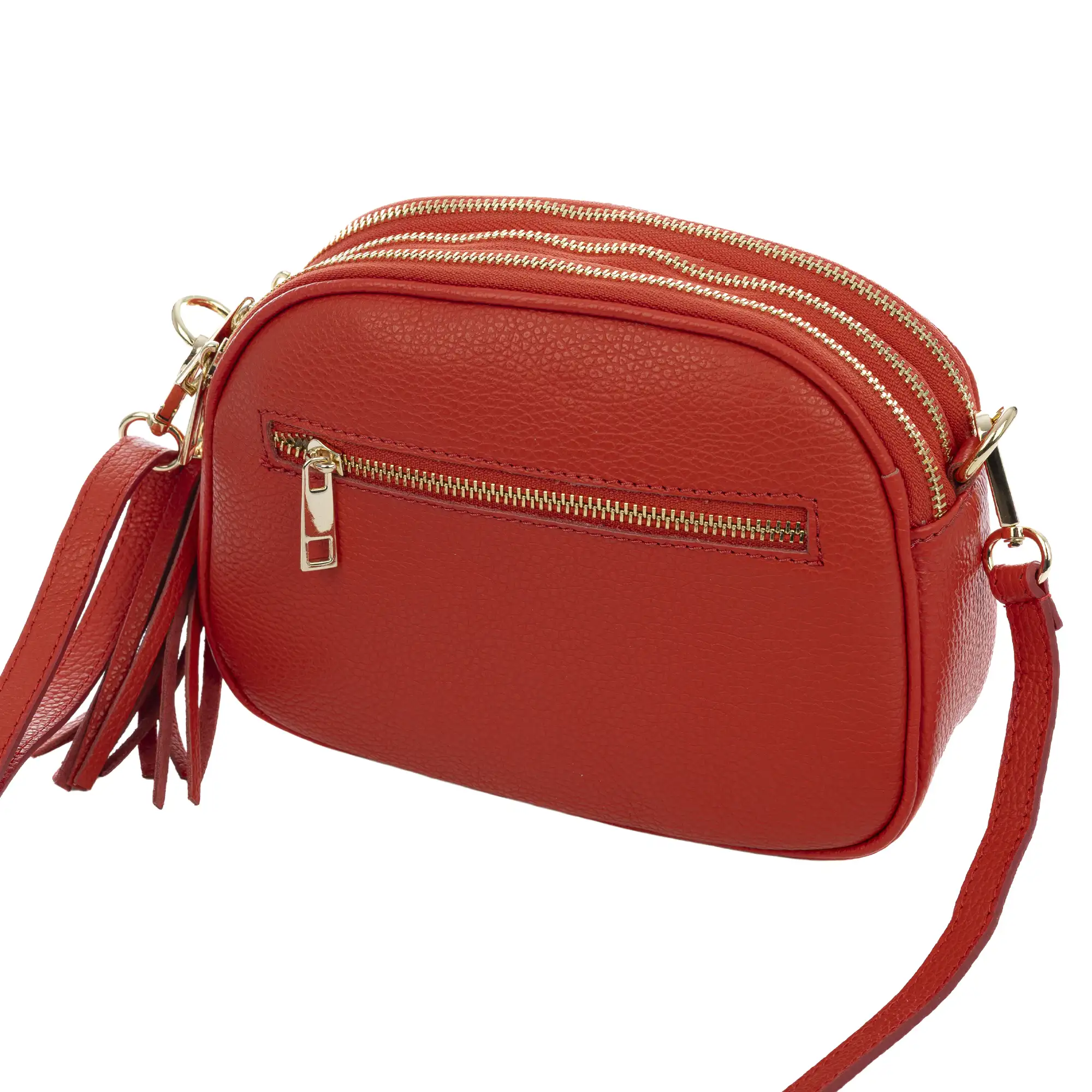 Aliminusa bolso bandolera Mujer. Piel auténtica Dollaro.