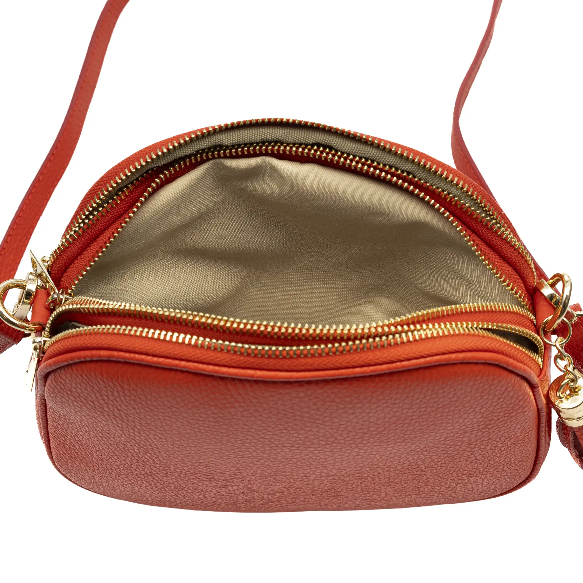 Aliminusa bolso bandolera Mujer. Piel auténtica Dollaro.