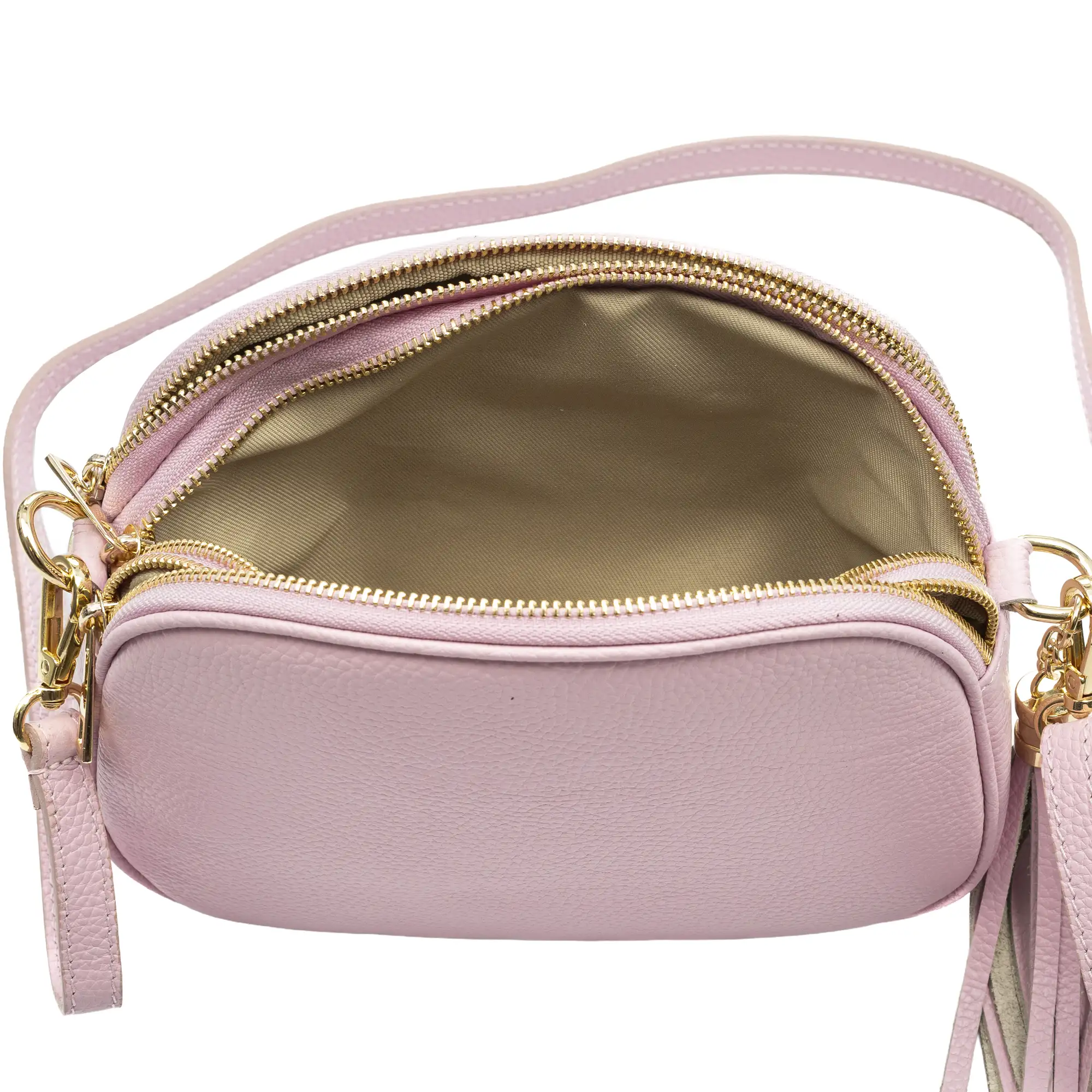 Aliminusa bolso bandolera Mujer. Piel auténtica Dollaro.