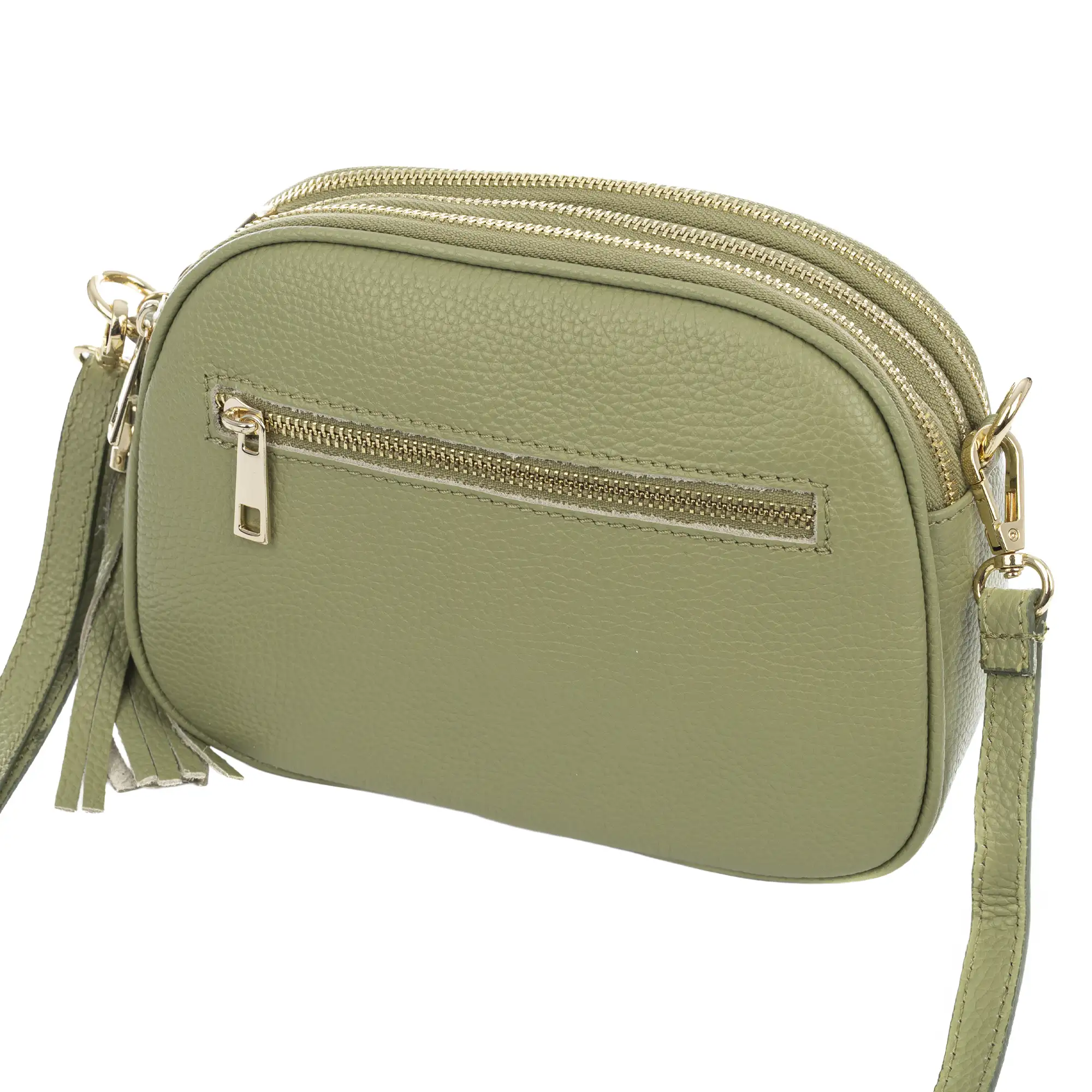 Aliminusa bolso bandolera Mujer. Piel auténtica Dollaro.