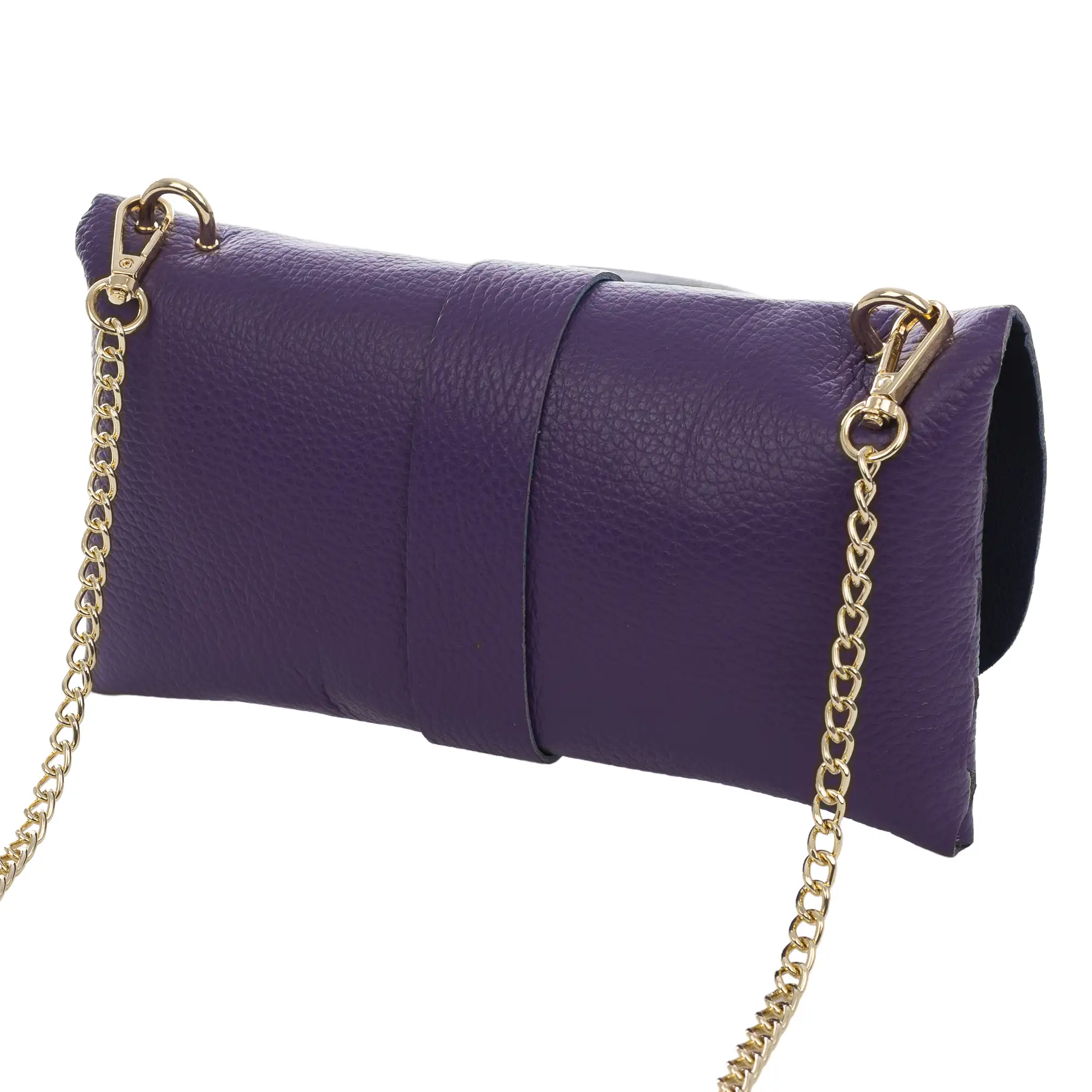 Amaseno bolso bandolera mujer. Piel auténtica Dollaro.