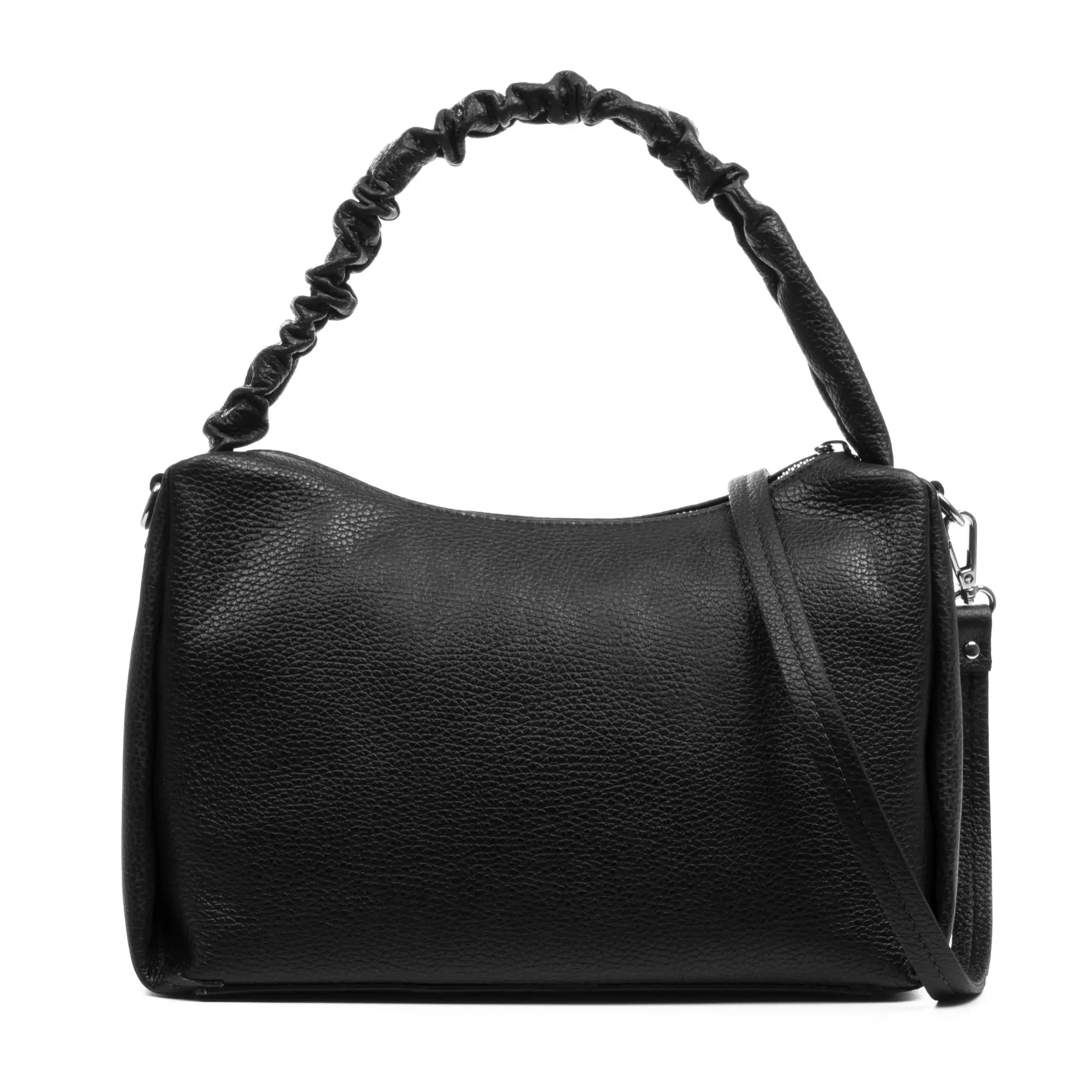 Amatrice bolso de hombro mujer. Piel auténtica Dollaro.