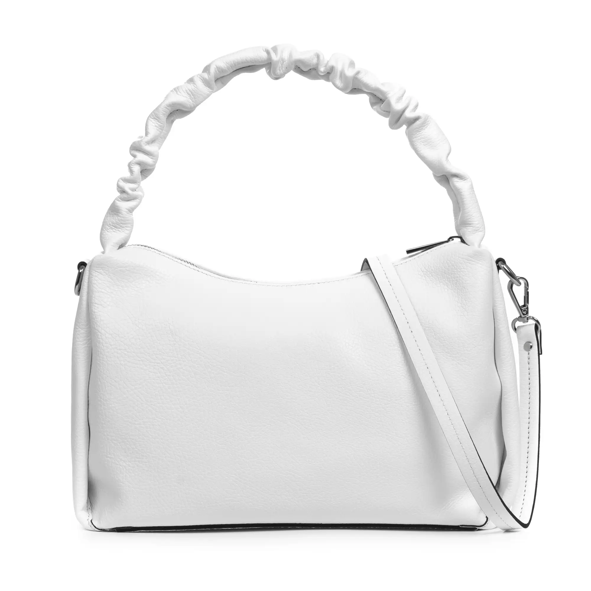 Amatrice bolso de hombro mujer. Piel auténtica Dollaro.