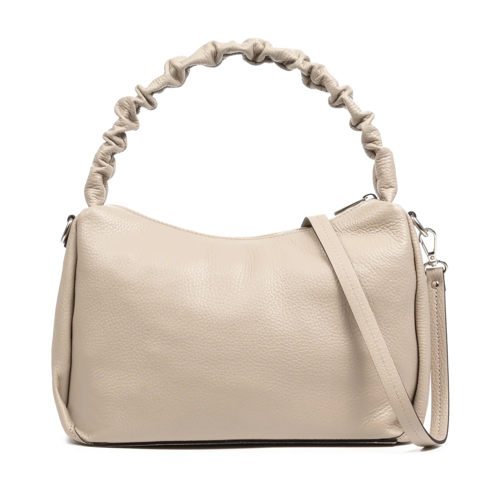 Amatrice bolso de hombro mujer. Piel auténtica Dollaro.