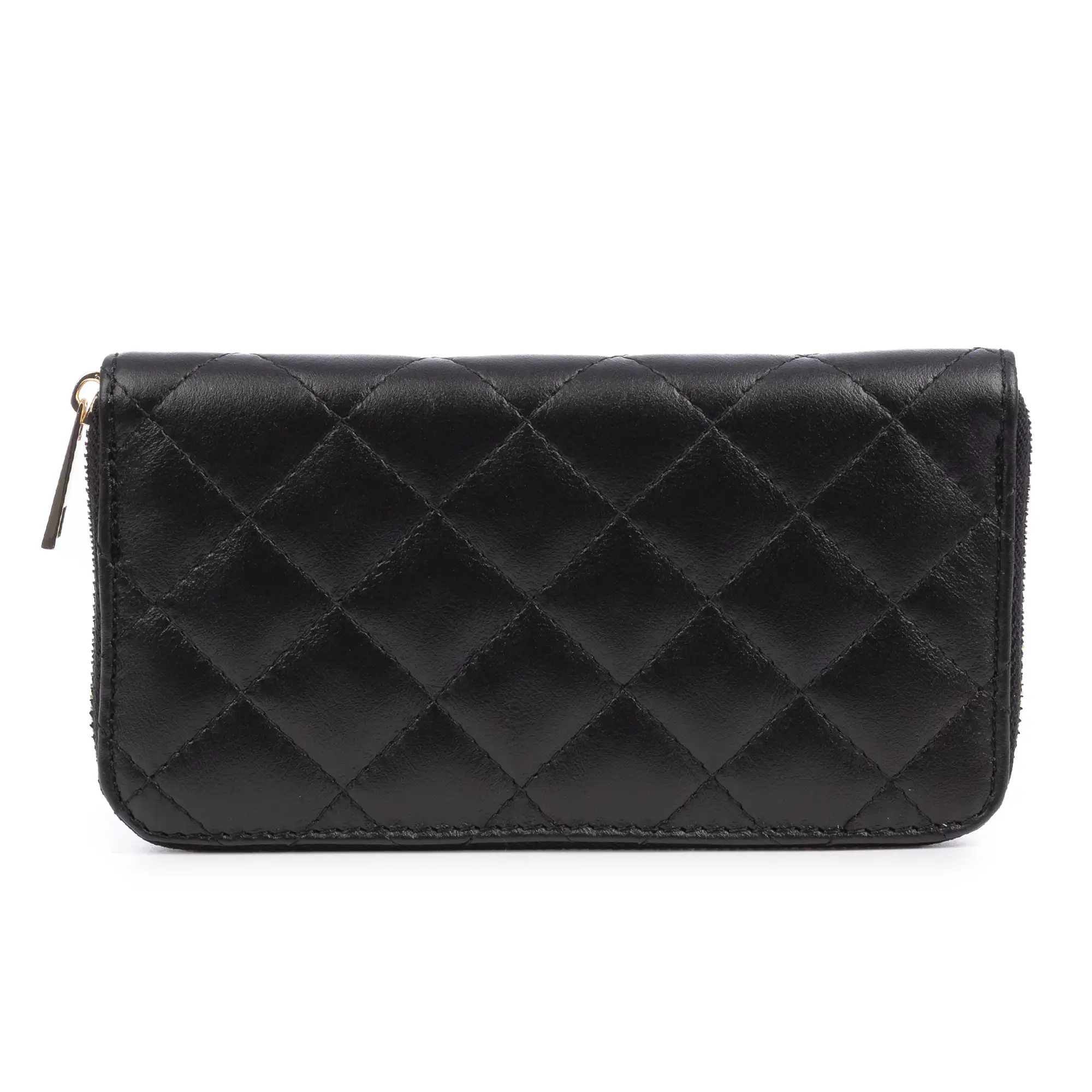 Andali cartera mujer. Piel auténtica acabado Sauvage acolchado.