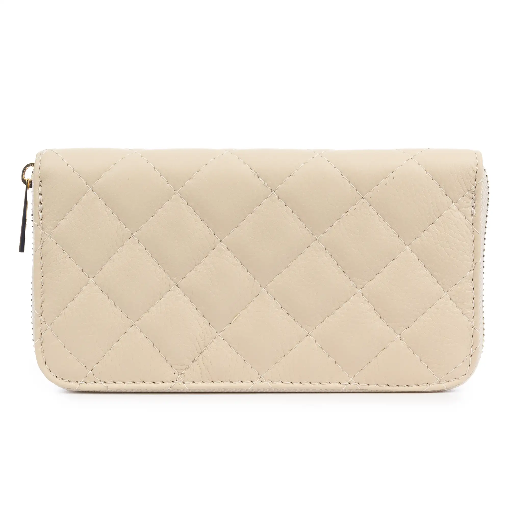 Andali cartera mujer. Piel auténtica acabado Sauvage acolchado.