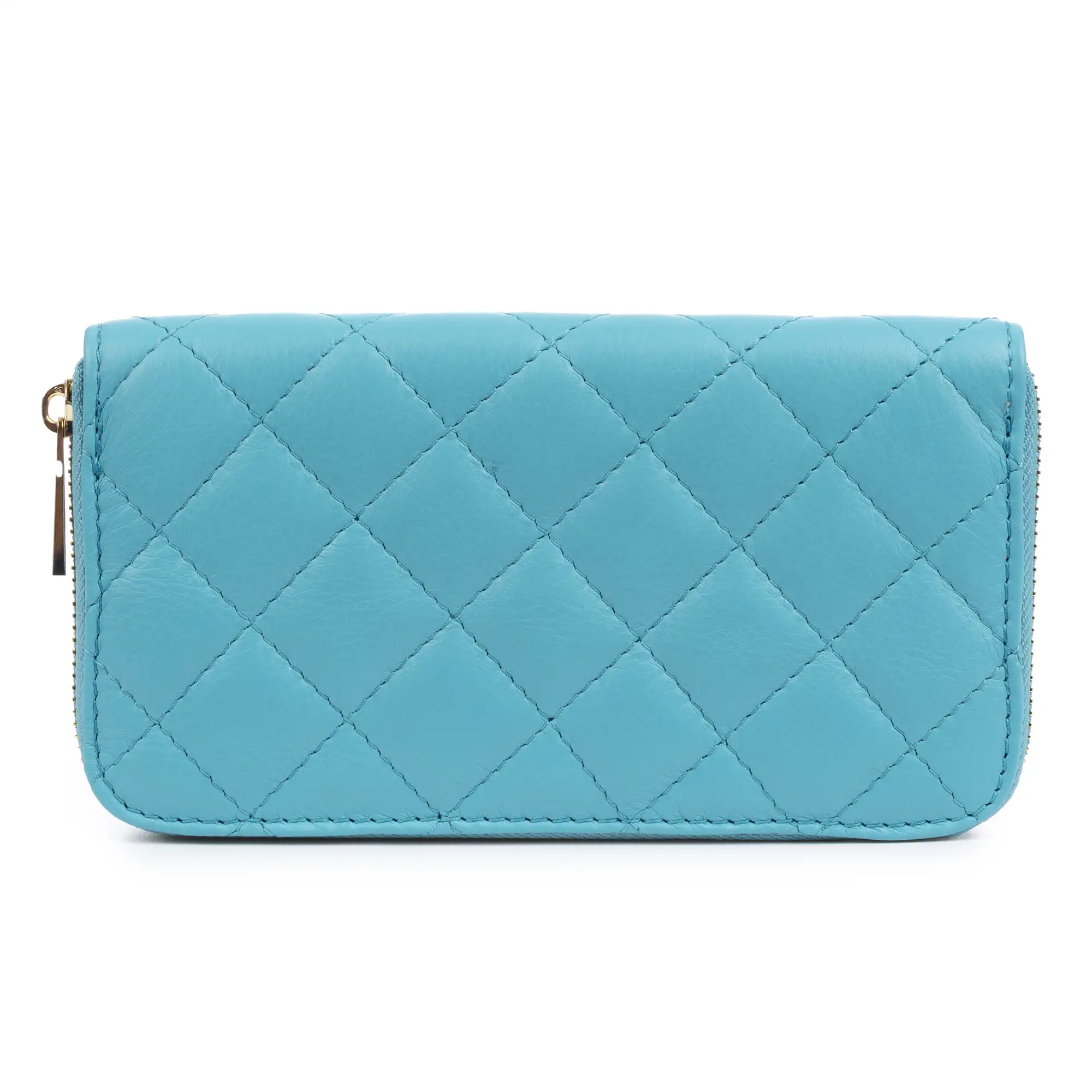 Andali cartera mujer. Piel auténtica acabado Sauvage acolchado.