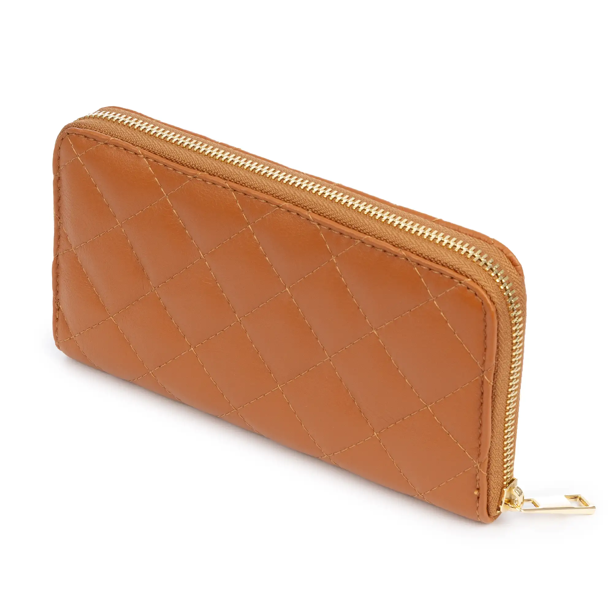 Andali cartera mujer. Piel auténtica acabado Sauvage acolchado.