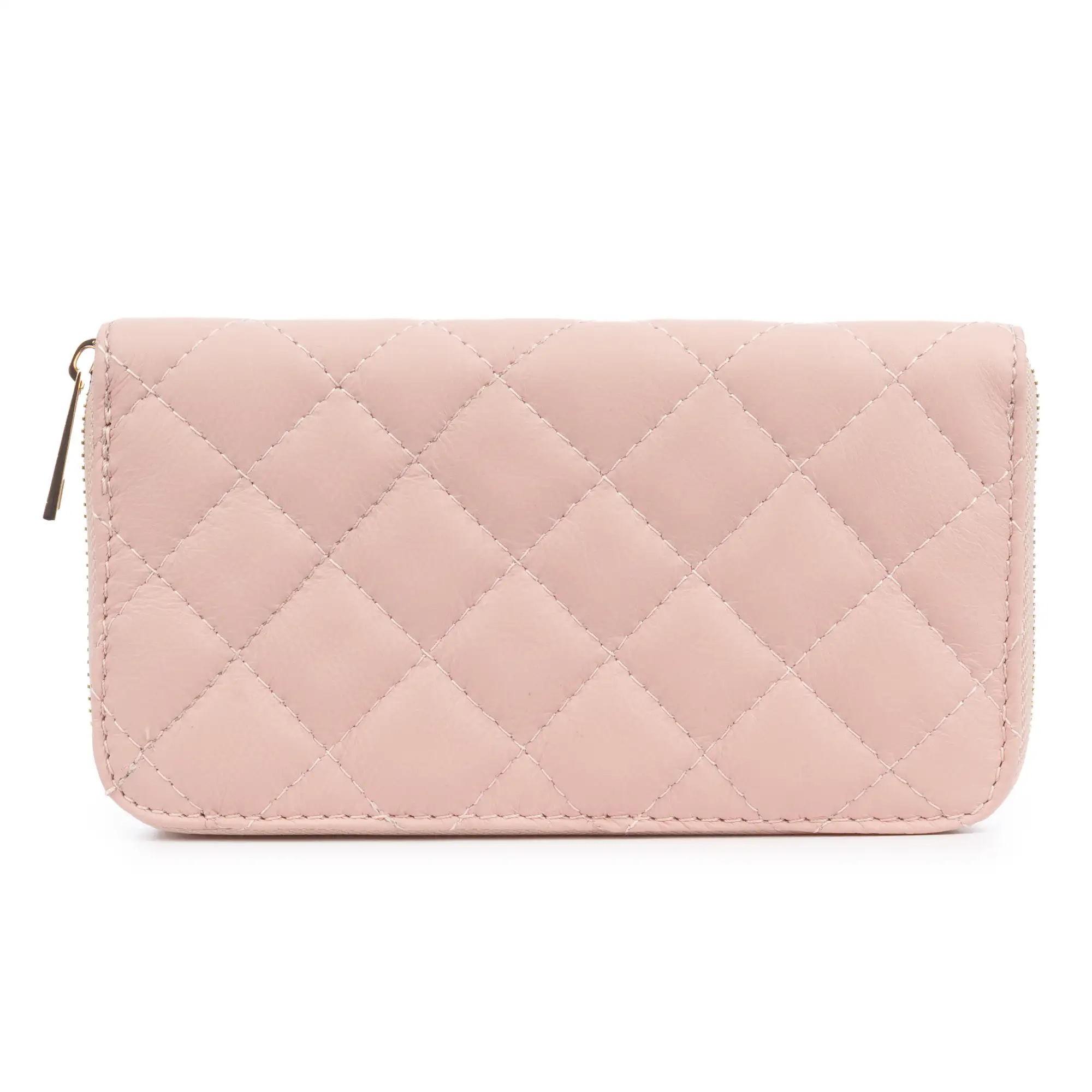 Andali cartera mujer. Piel auténtica acabado Sauvage acolchado.