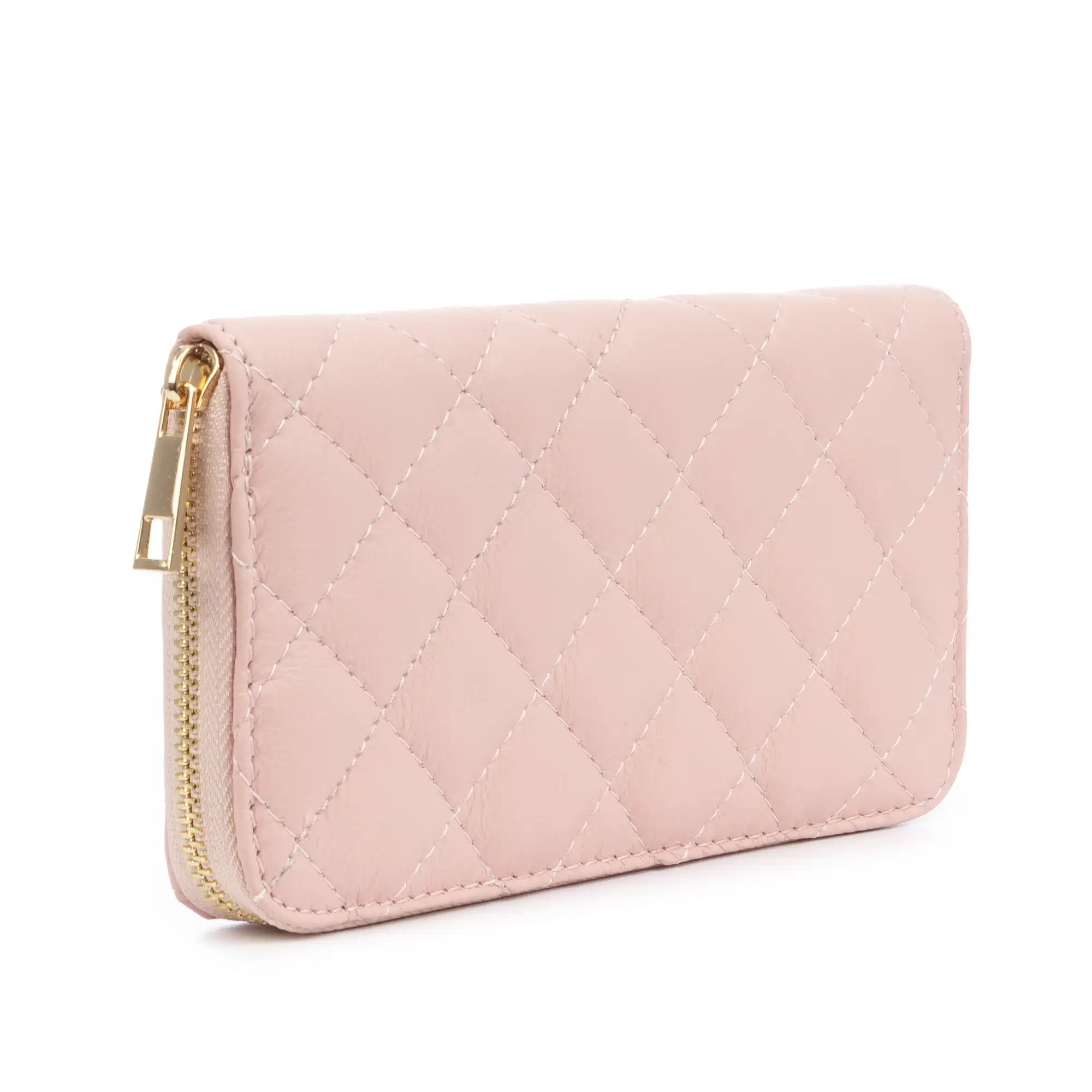 Andali cartera mujer. Piel auténtica acabado Sauvage acolchado.