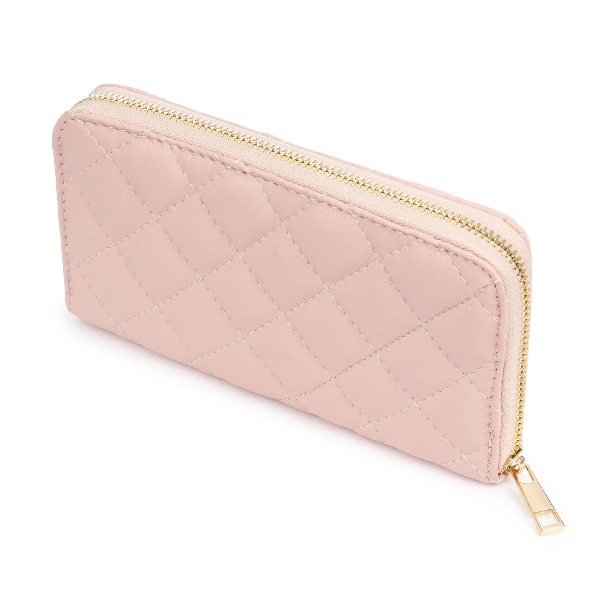 Andali cartera mujer. Piel auténtica acabado Sauvage acolchado.
