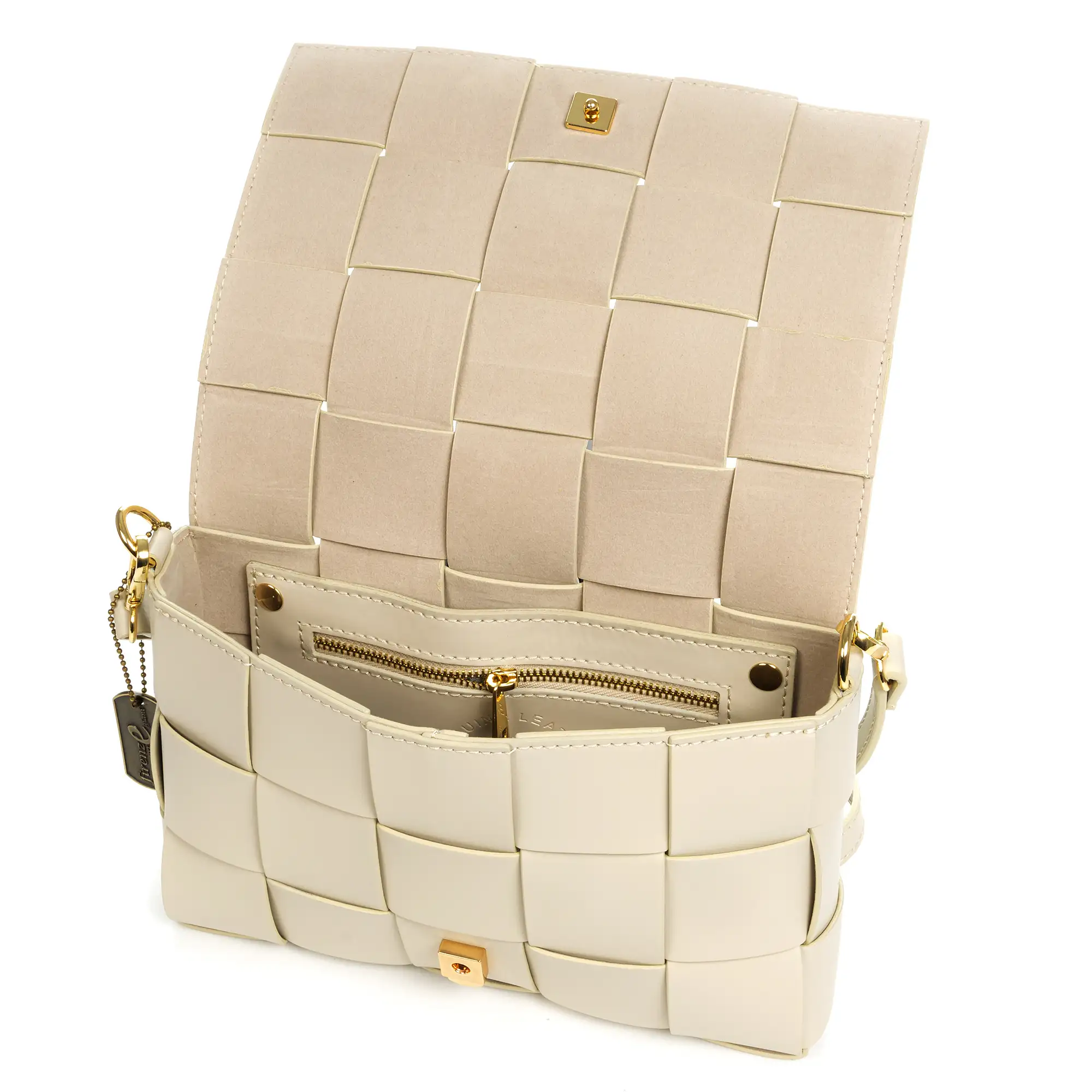 Andrate bolso bandolera mujer. Piel auténtica acabado Ruga
