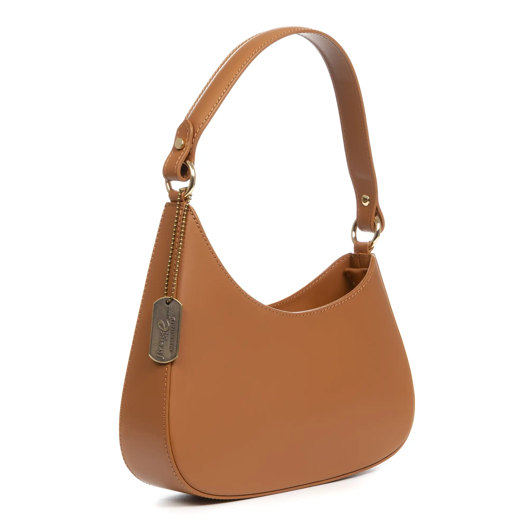 Angolo bolso bandolera mujer. Piel auténtica acabado Ruga
